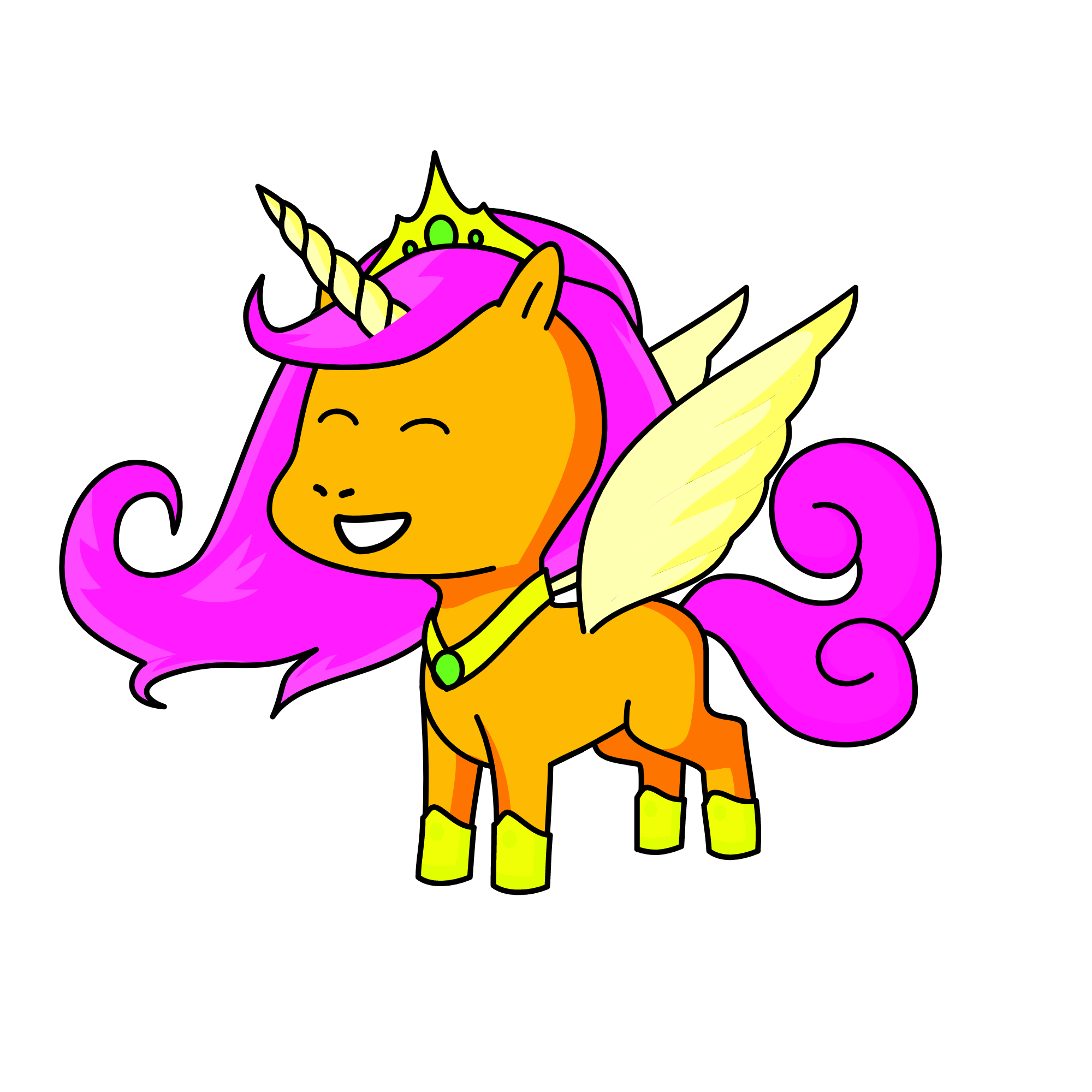 Princess Sunny, the unicorn
