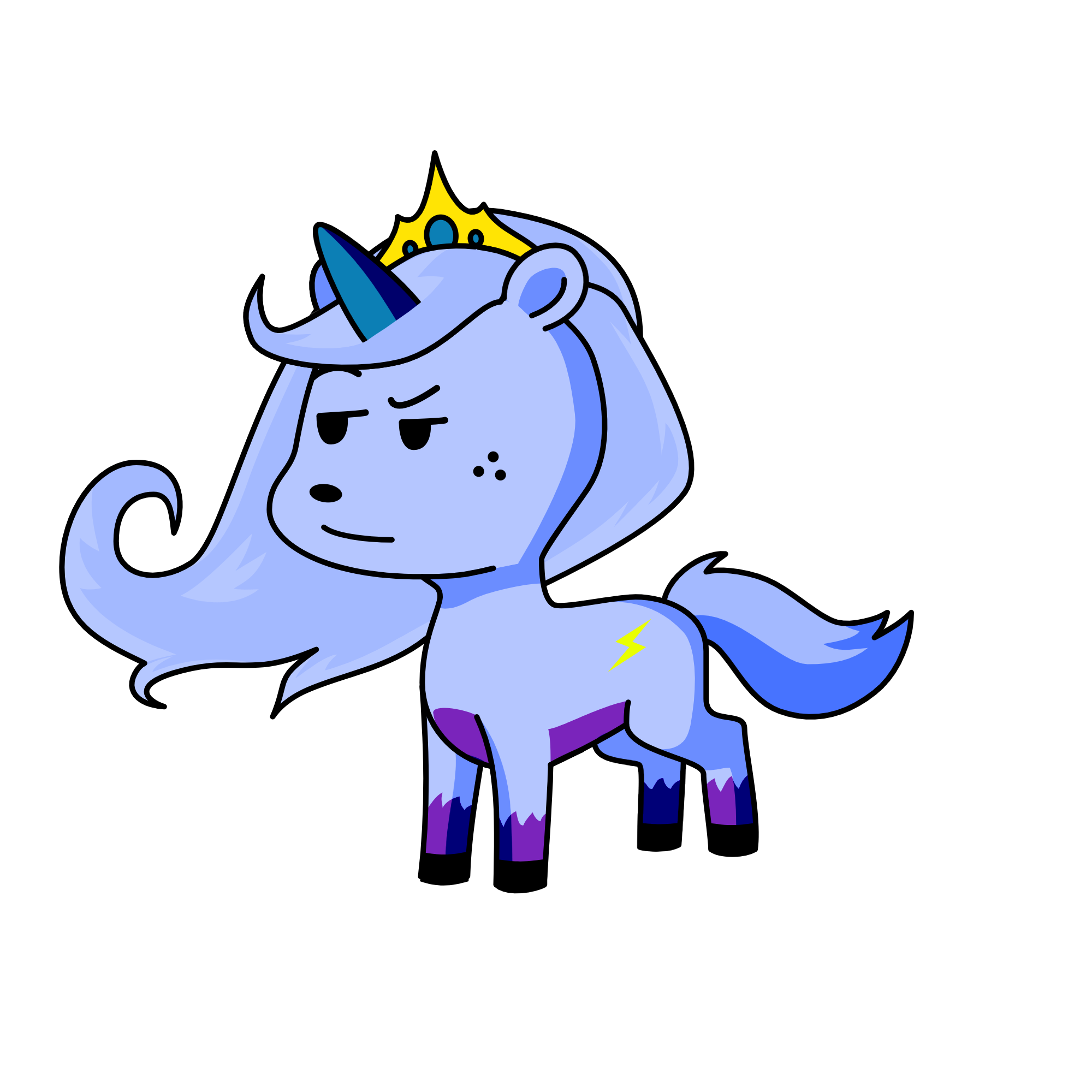 icy, the unicorn