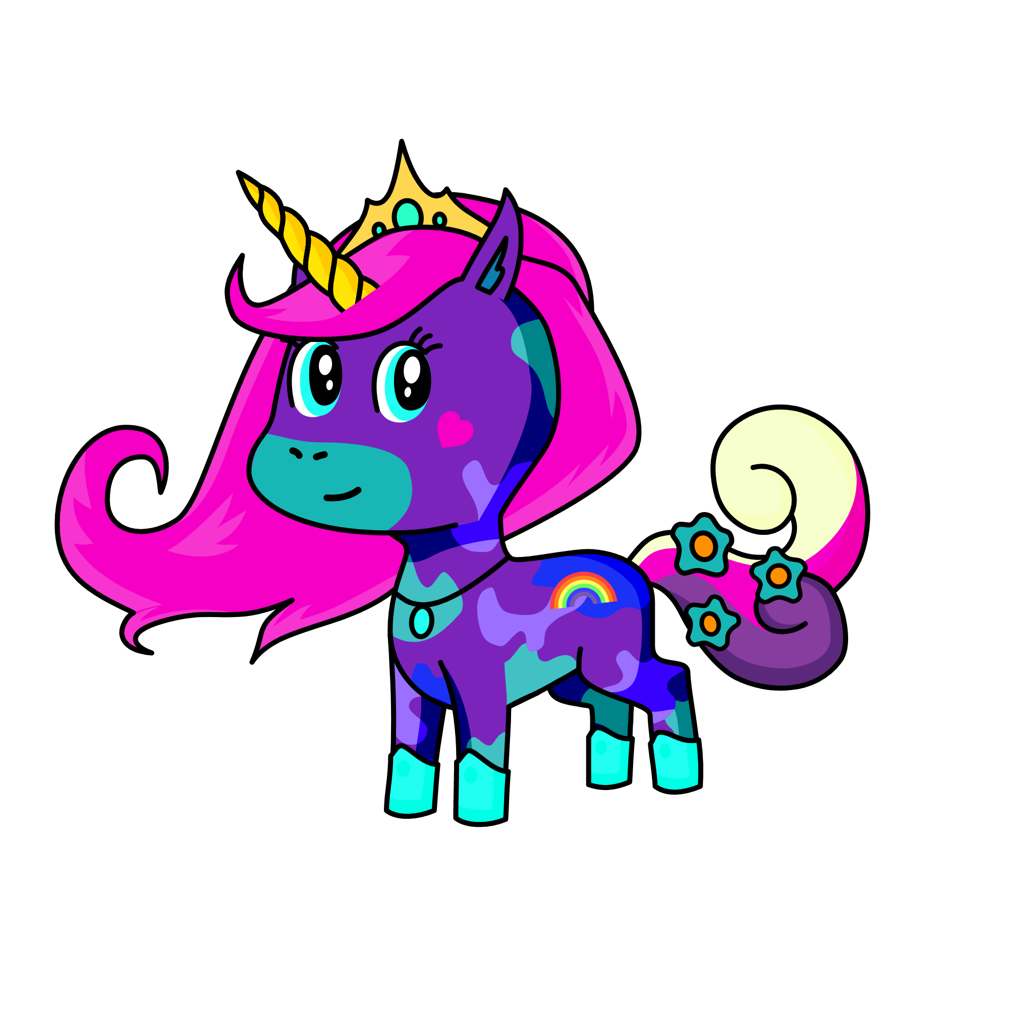 Love, the unicorn