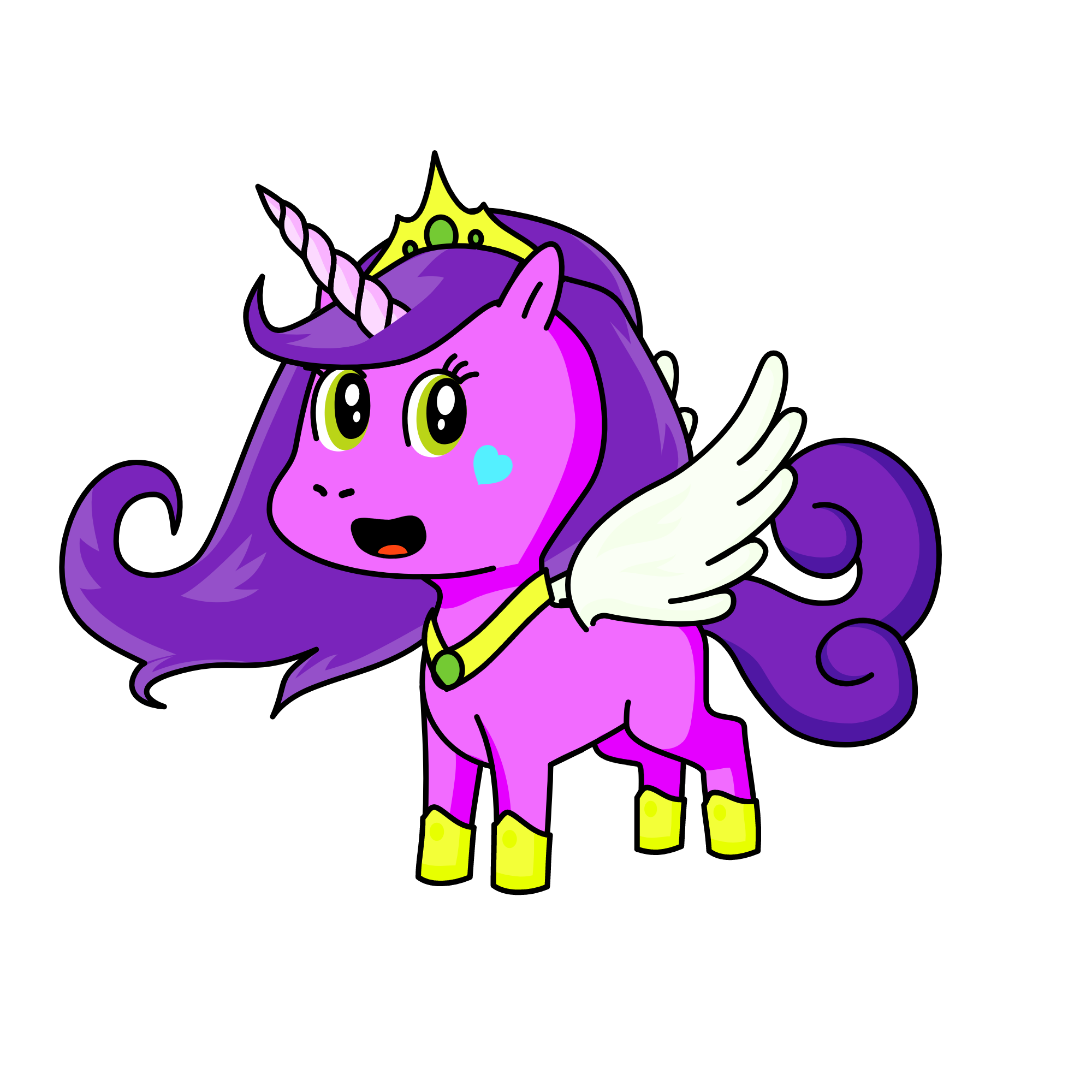 Princess Pipp, the unicorn