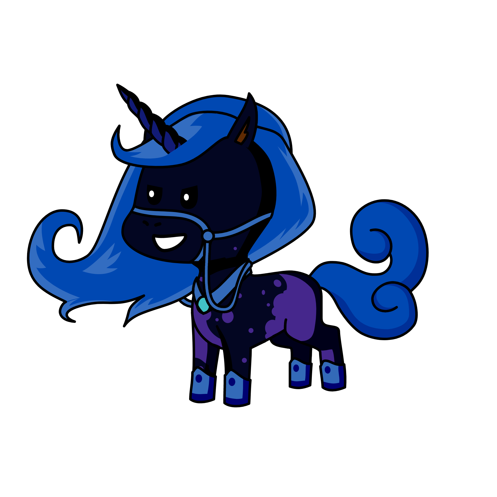 Nightmare Moon, the unicorn