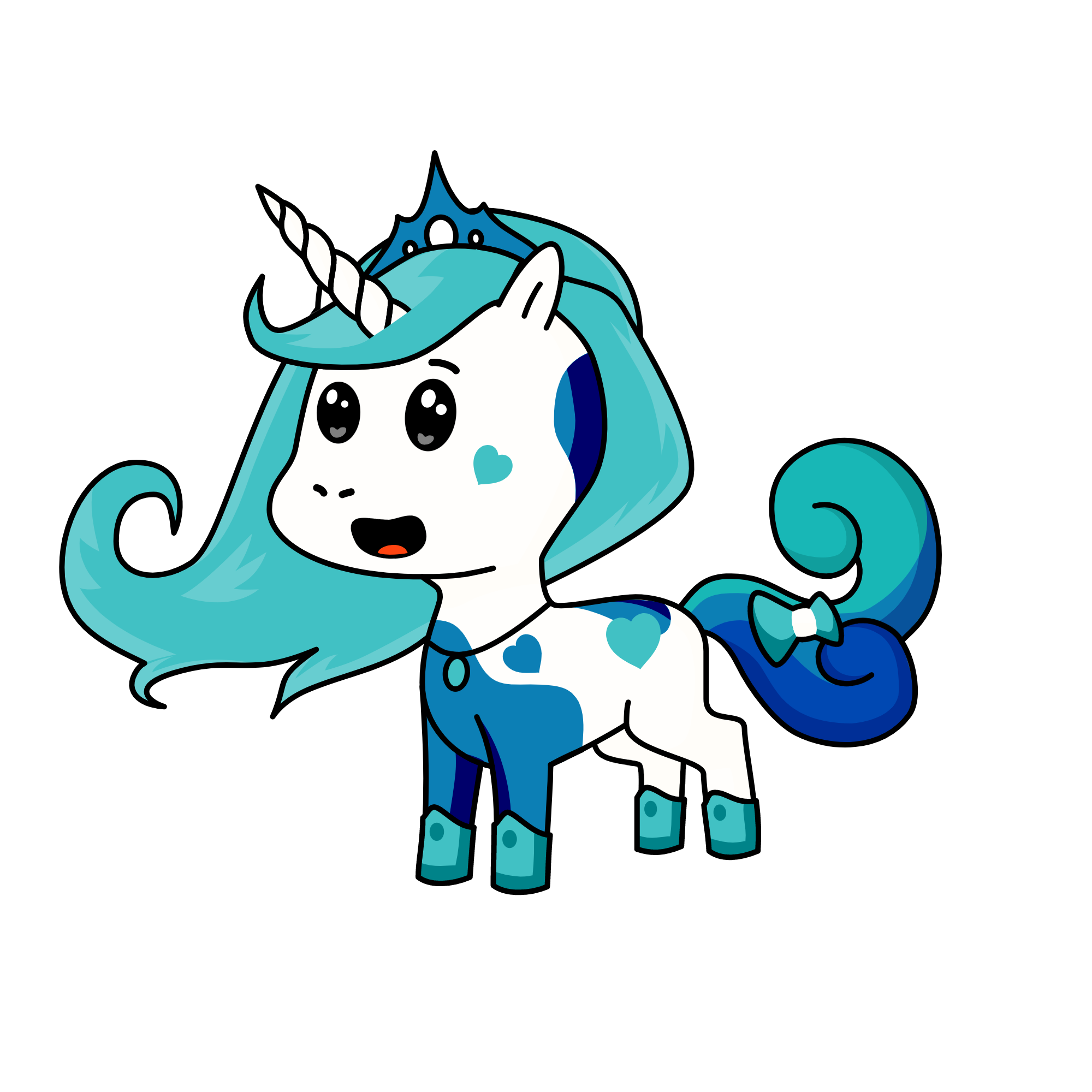 Snowy, the unicorn