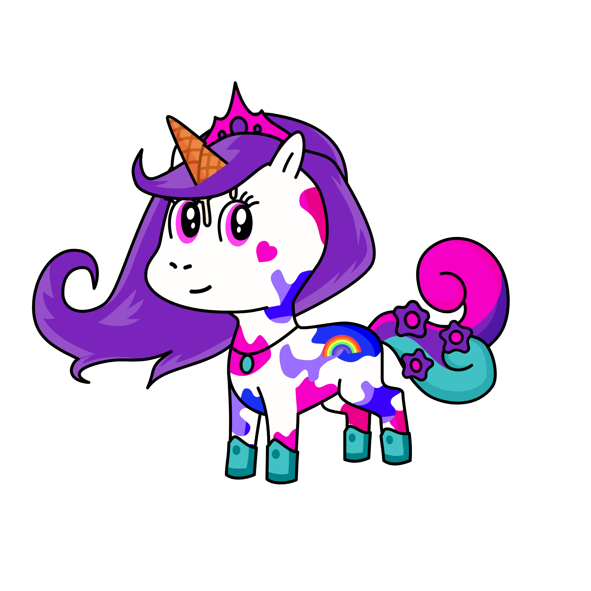 Ms. , the unicorn