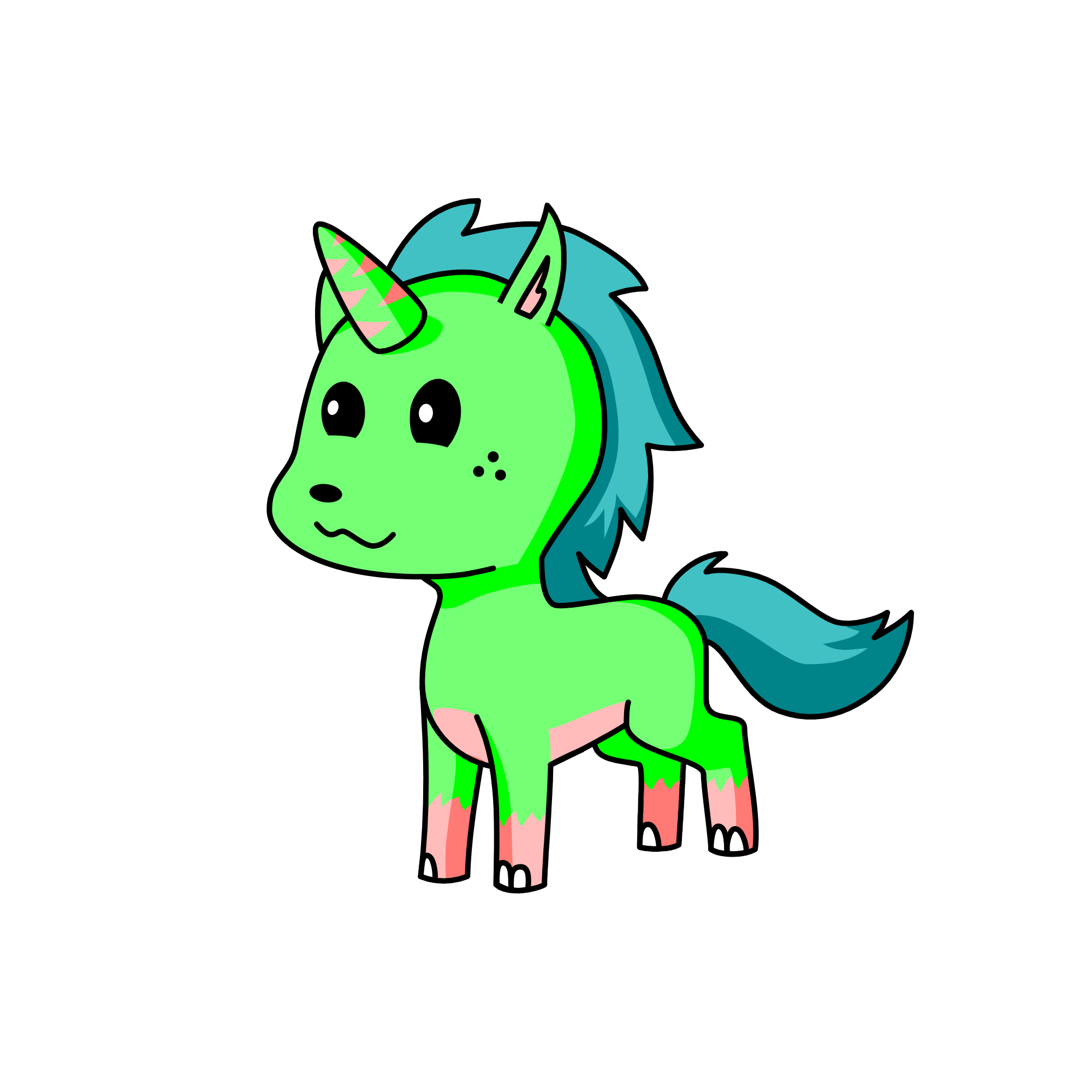 Mew, the unicorn