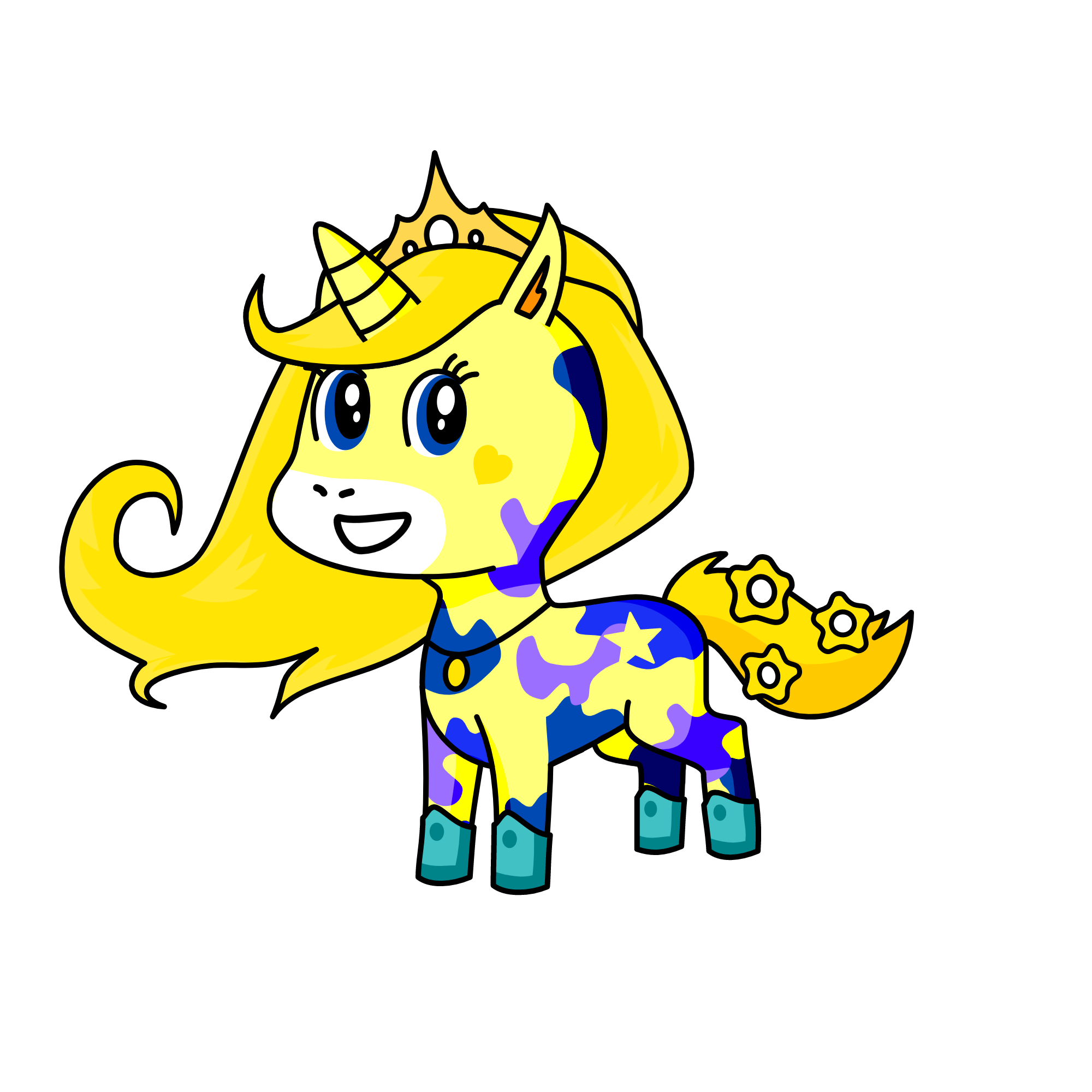 sunny, the unicorn