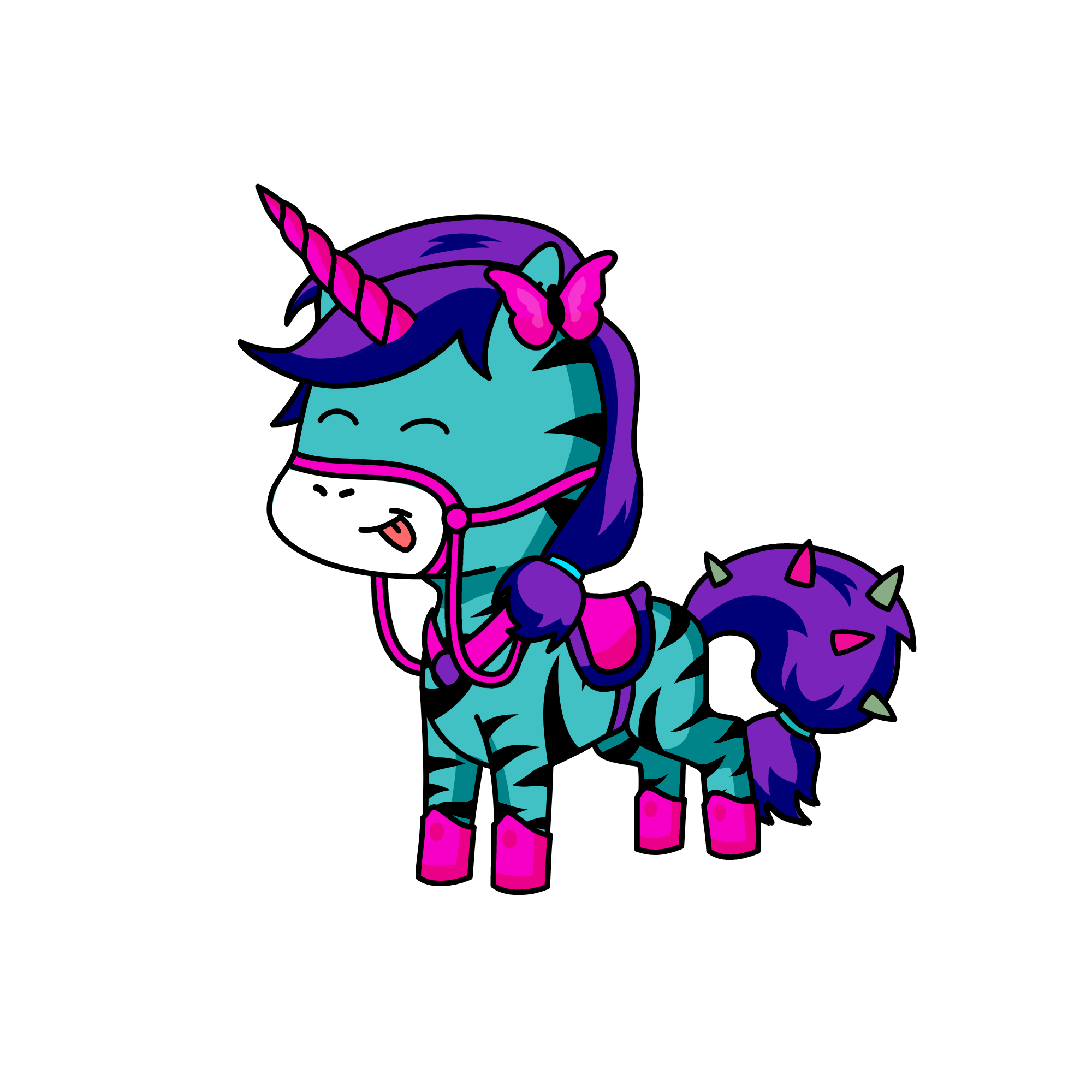 Midnight, the unicorn