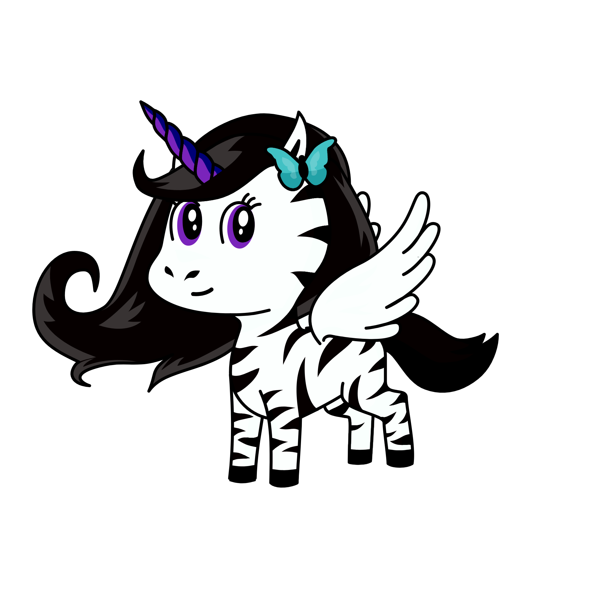 Zebra🦓, the unicorn