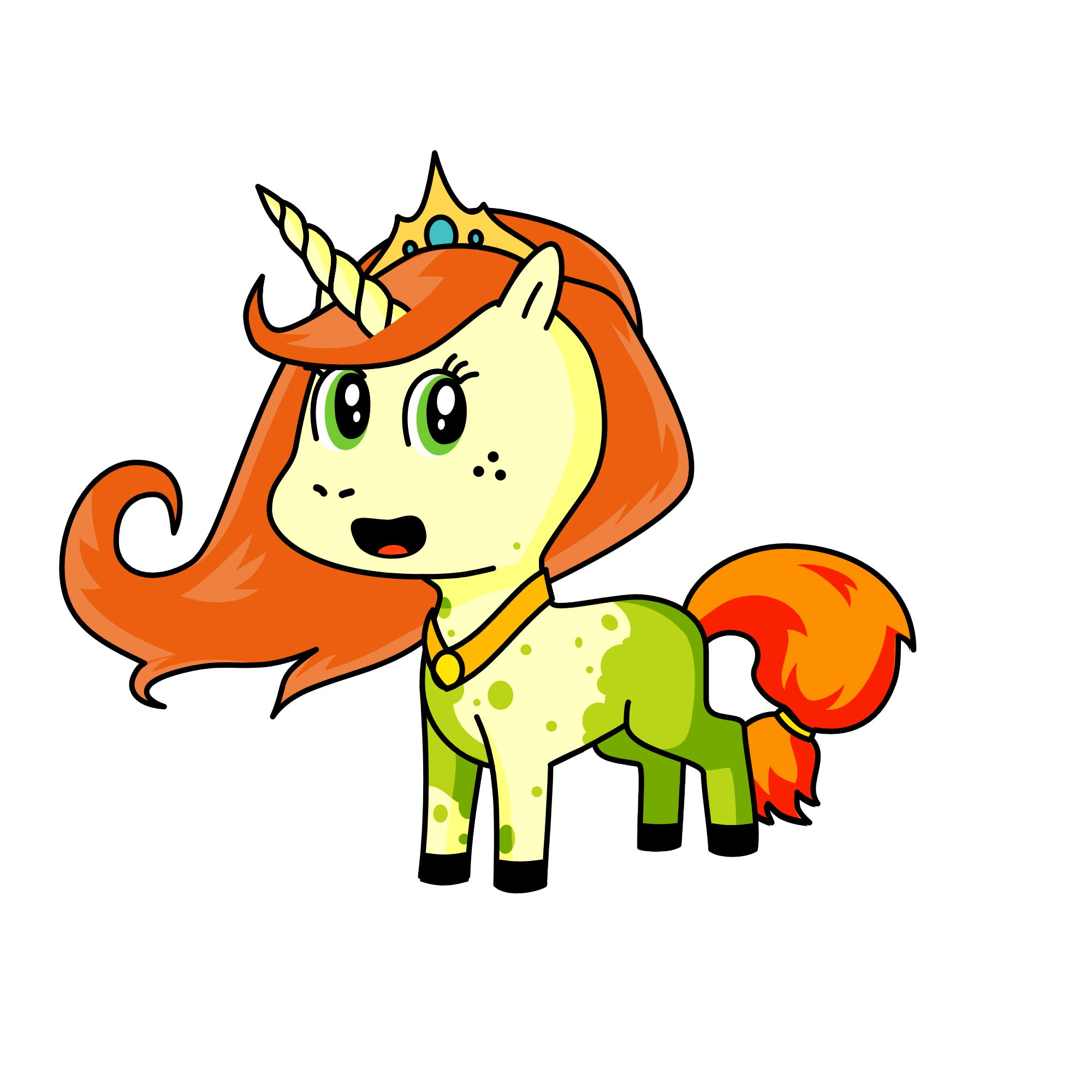 princess anna, the unicorn