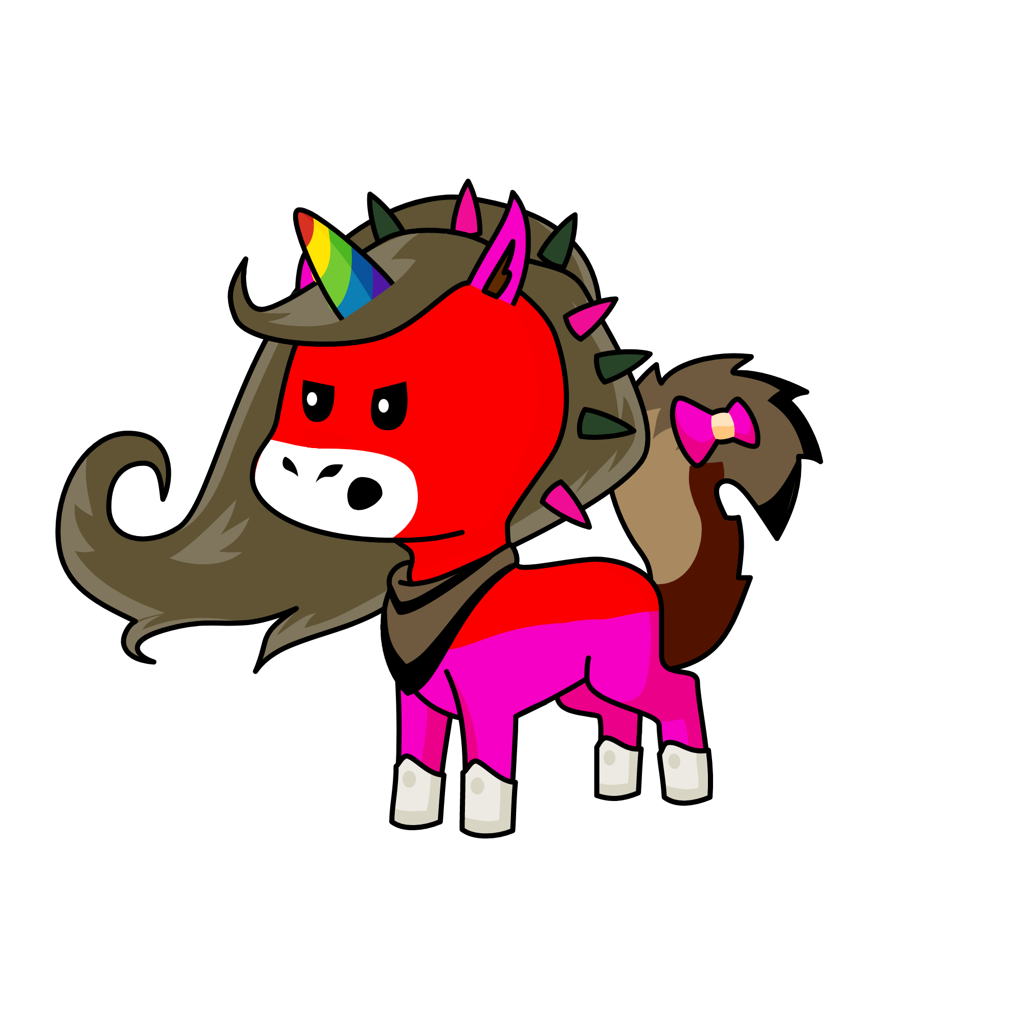 Beanie boy, the unicorn