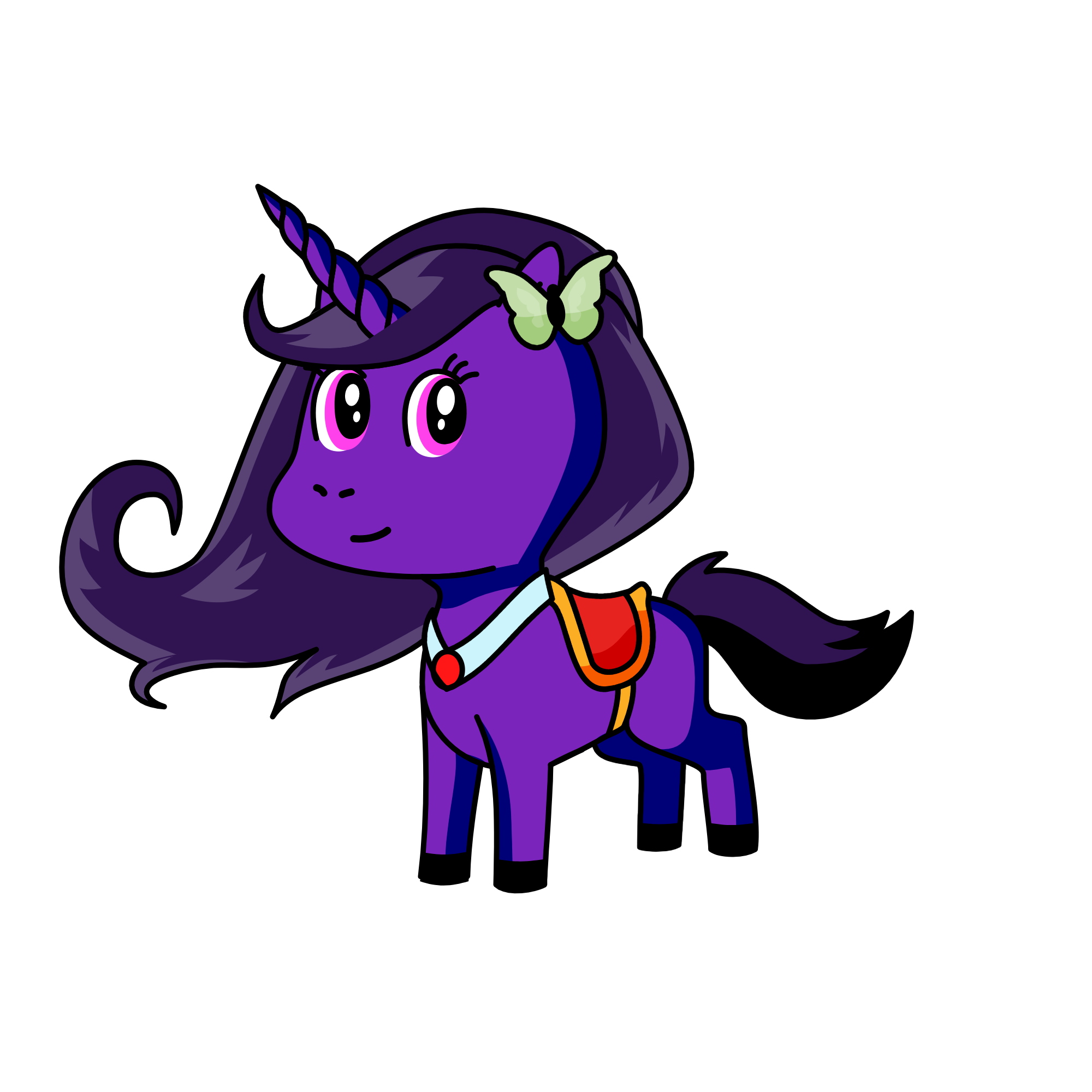 bella, the unicorn