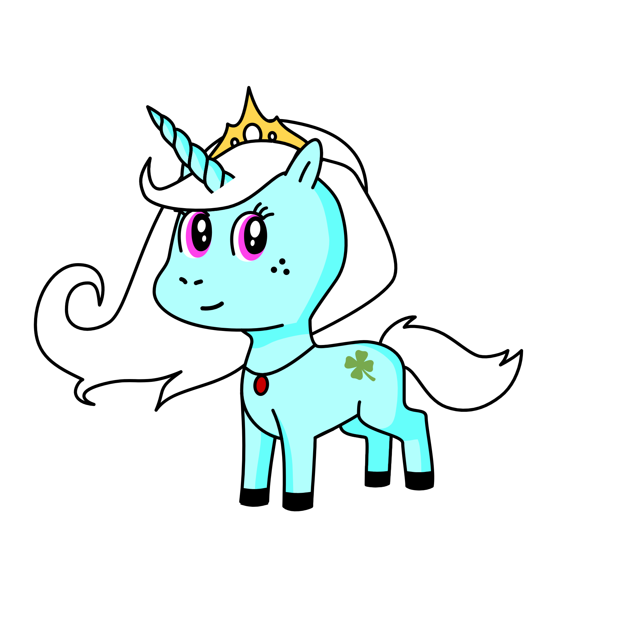mia, the unicorn