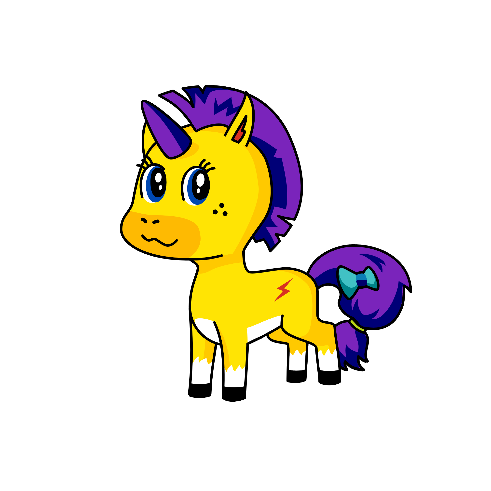 ugly unicorn, the unicorn