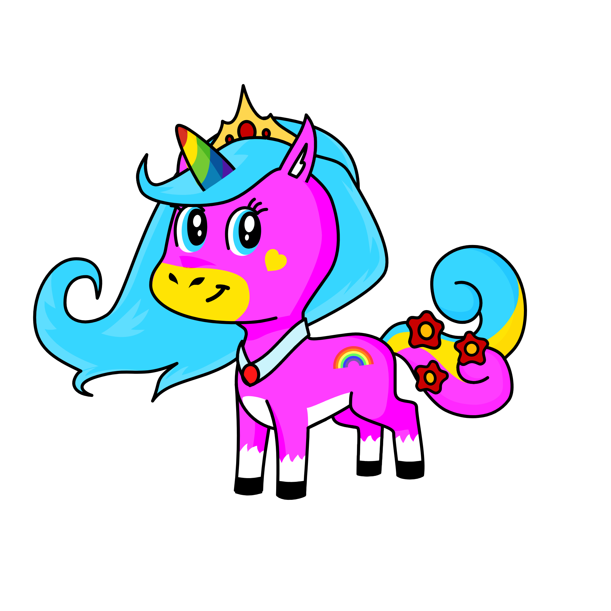 poko, the unicorn