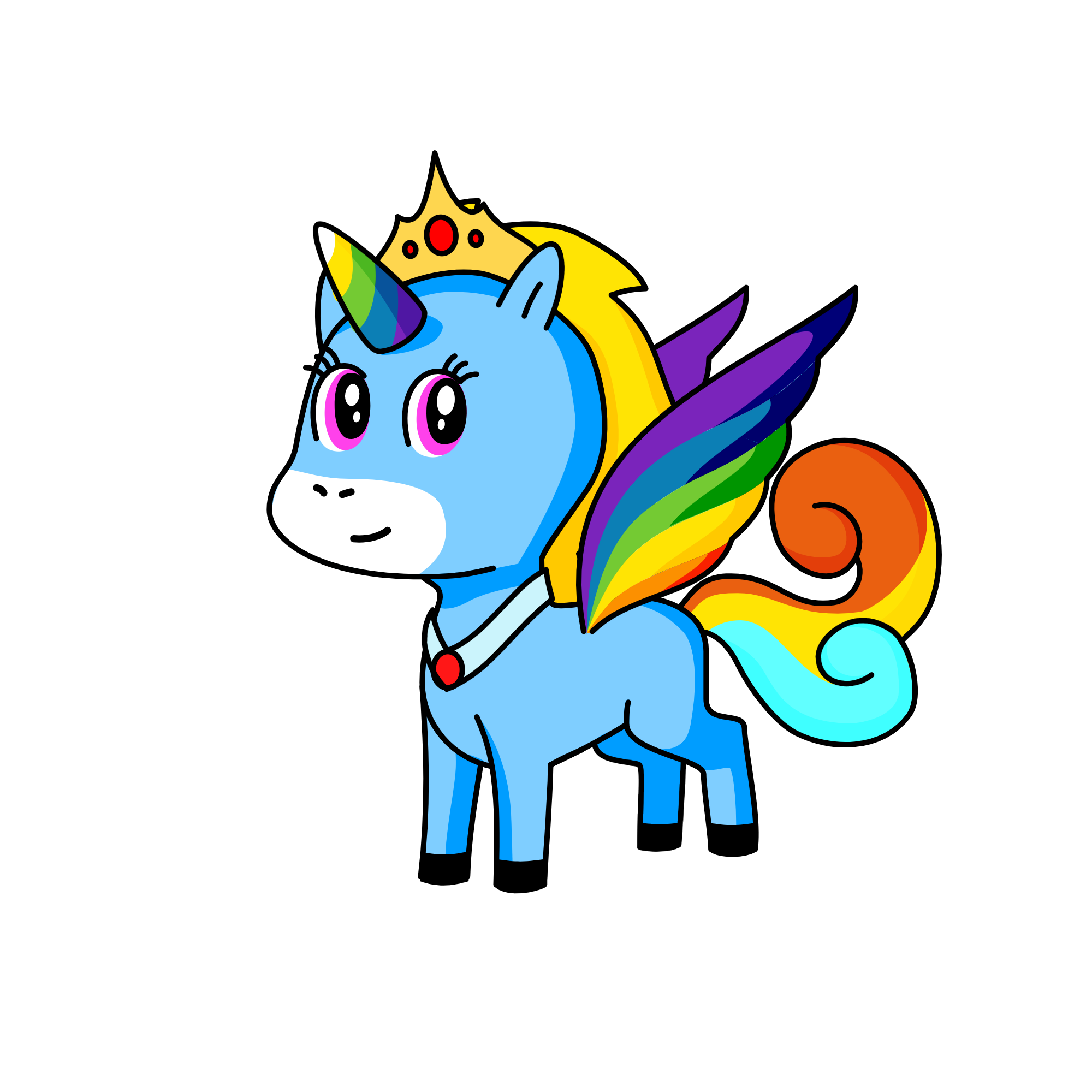 poko, the unicorn