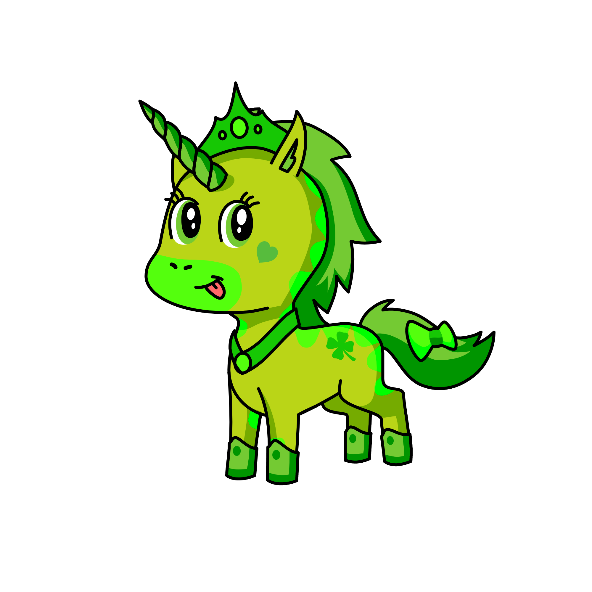 Spring, the unicorn