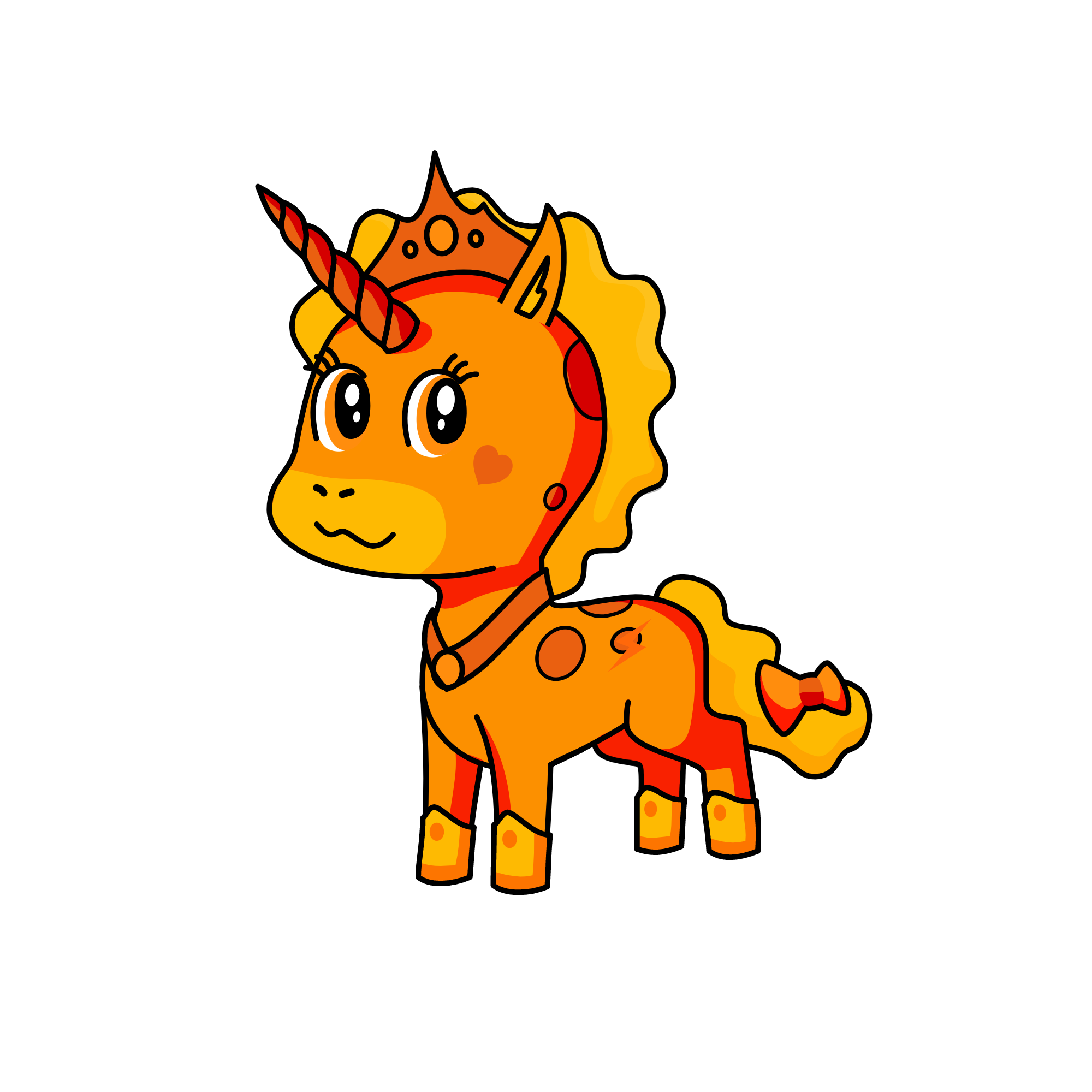 Fall, the unicorn