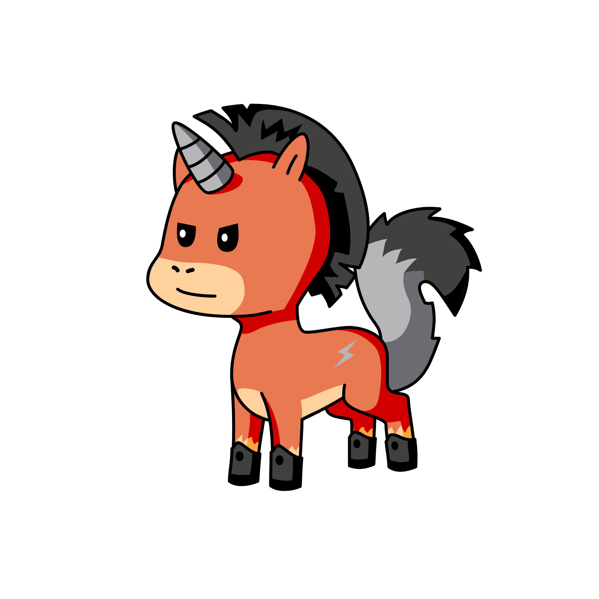 THUNDEROUS, the unicorn