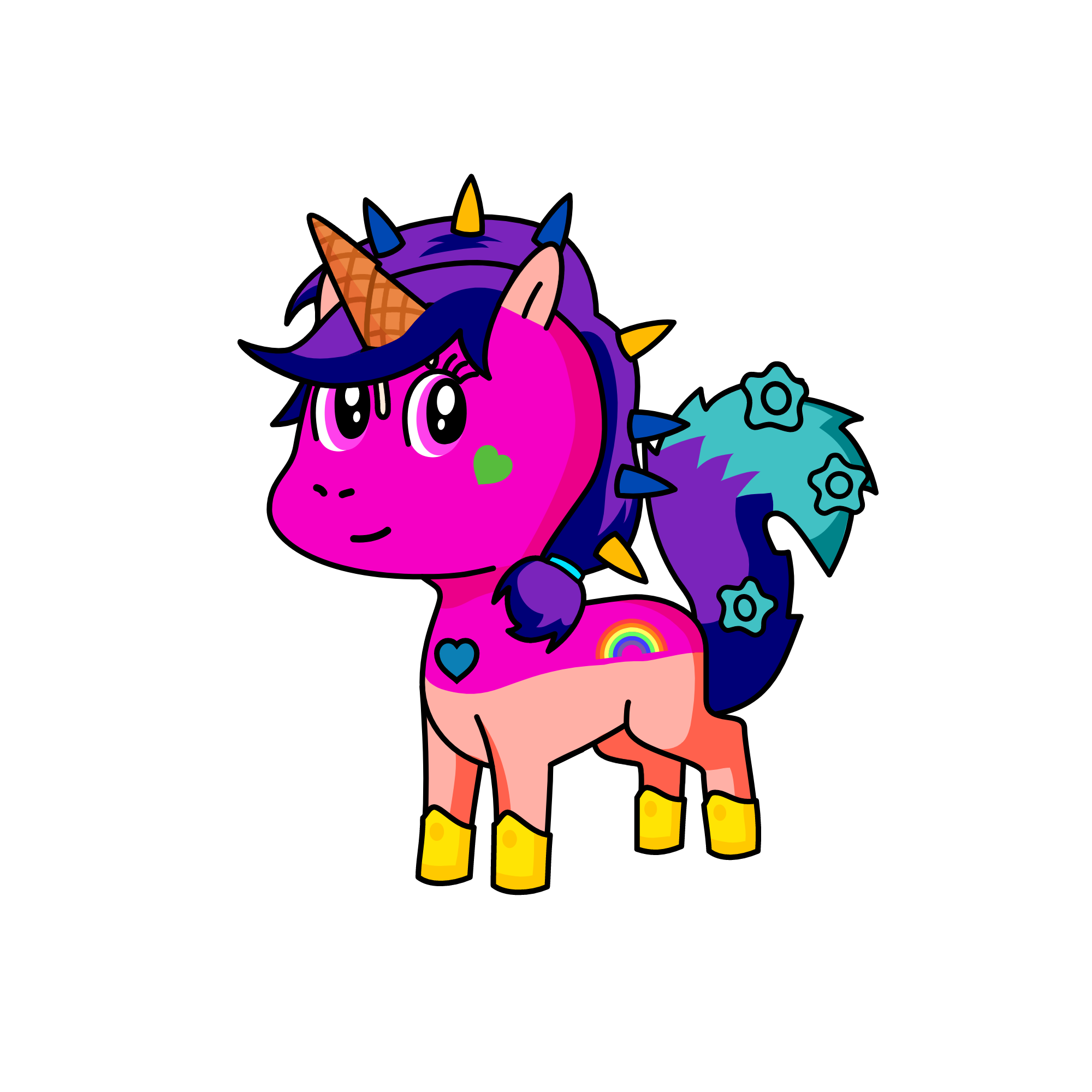 lily lolipop, the unicorn