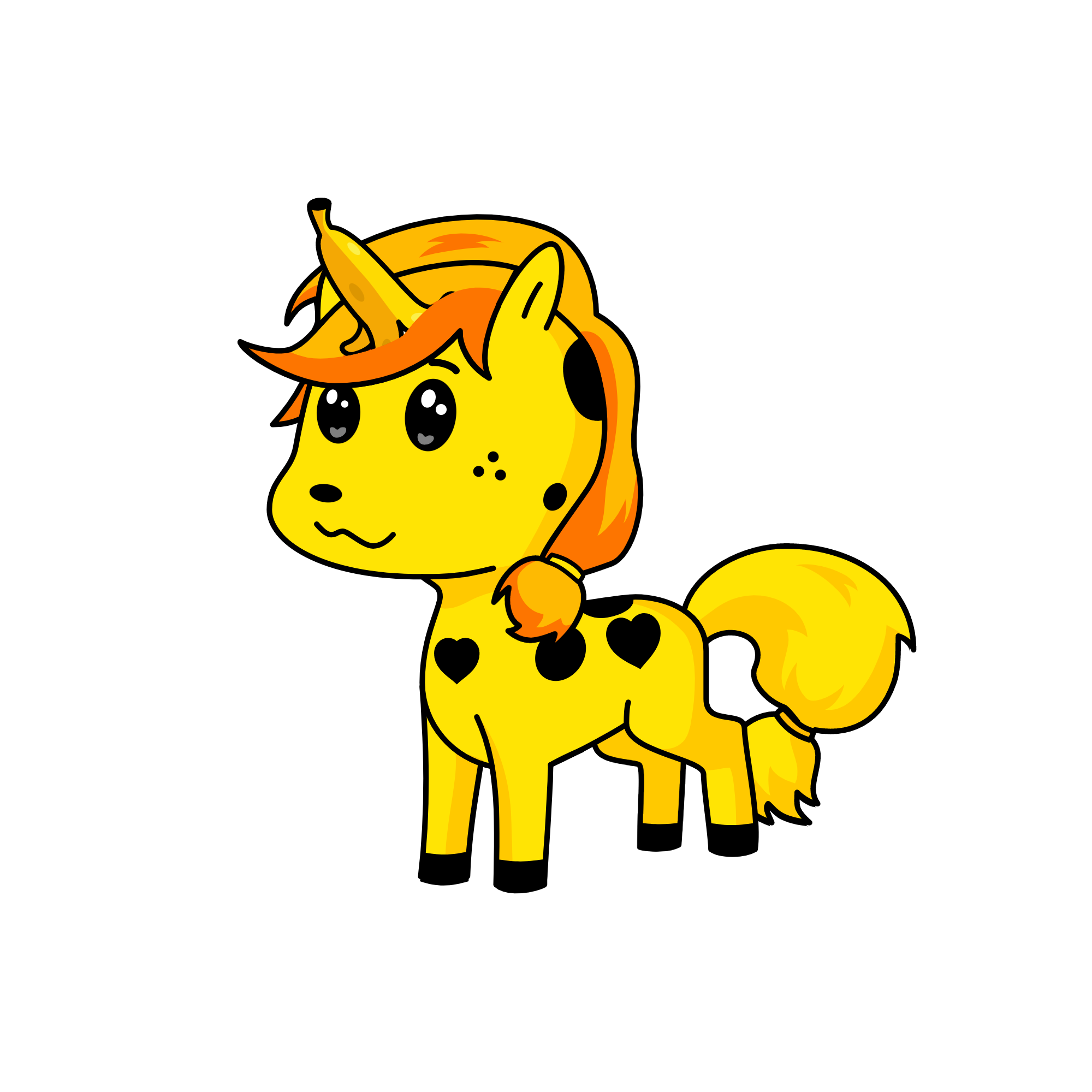Banana🍌, the unicorn