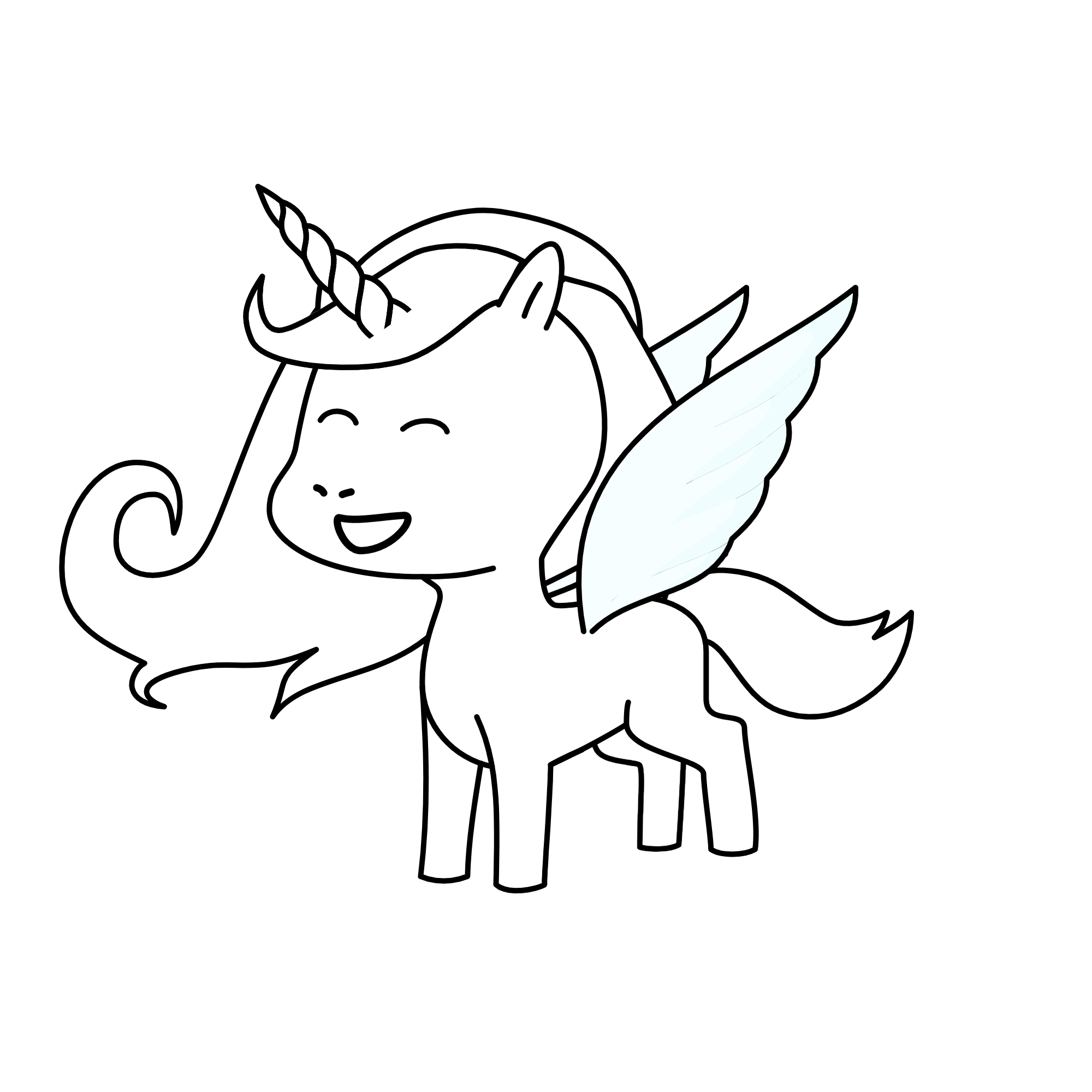 misty, the unicorn