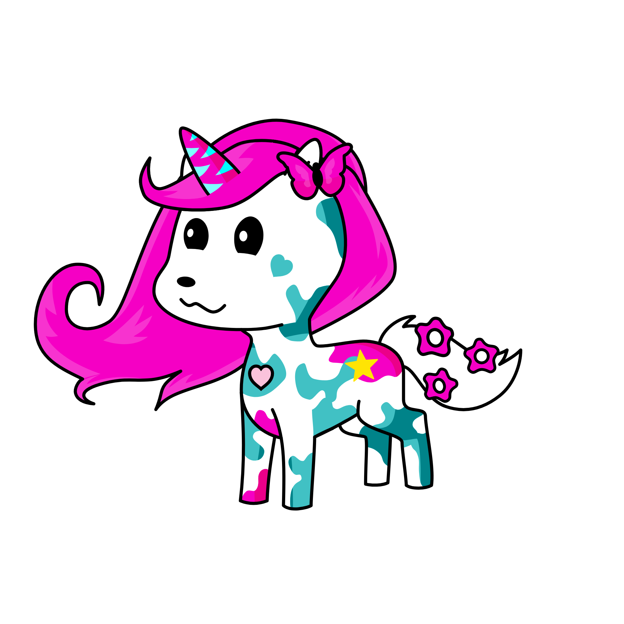 abcdefghijklmnopqrstuvwxyz, the unicorn