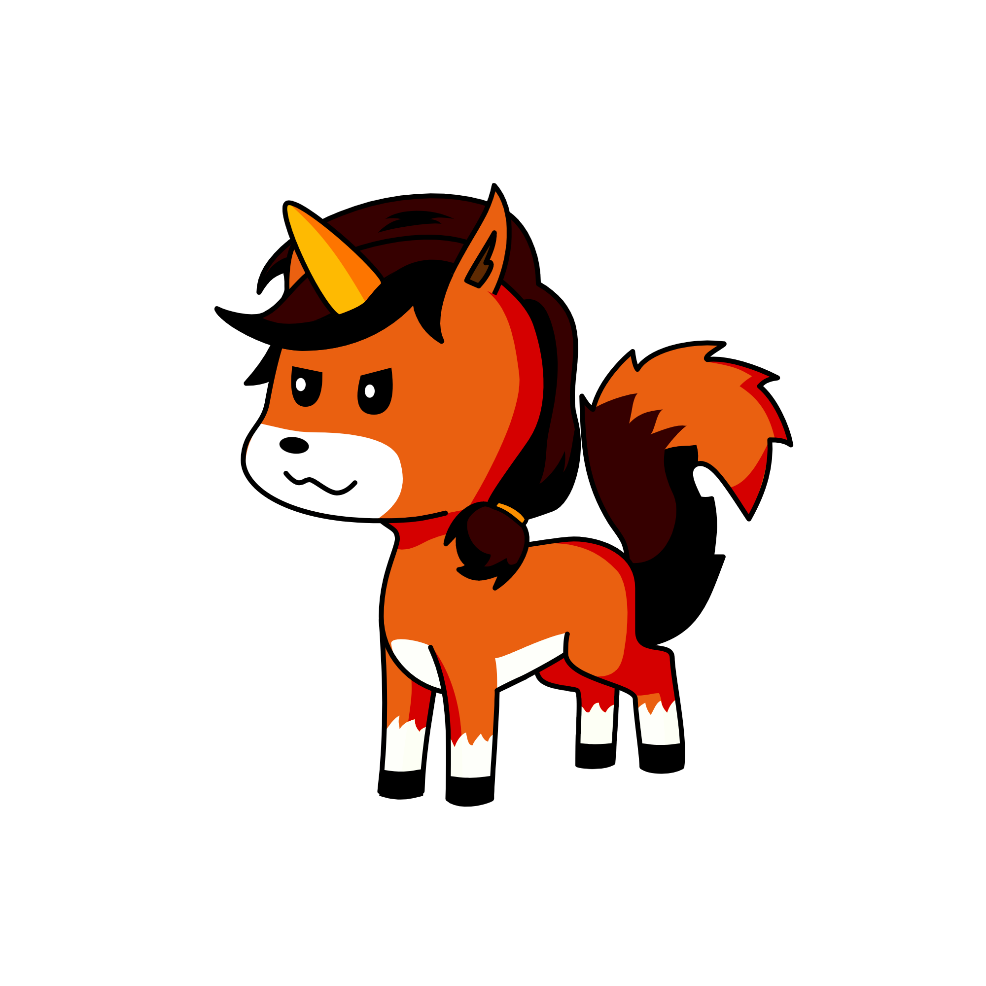 Fox, the unicorn