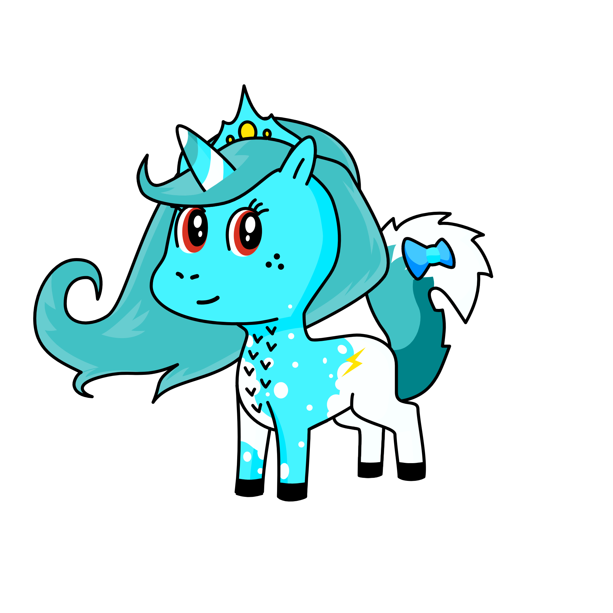 winter, the unicorn