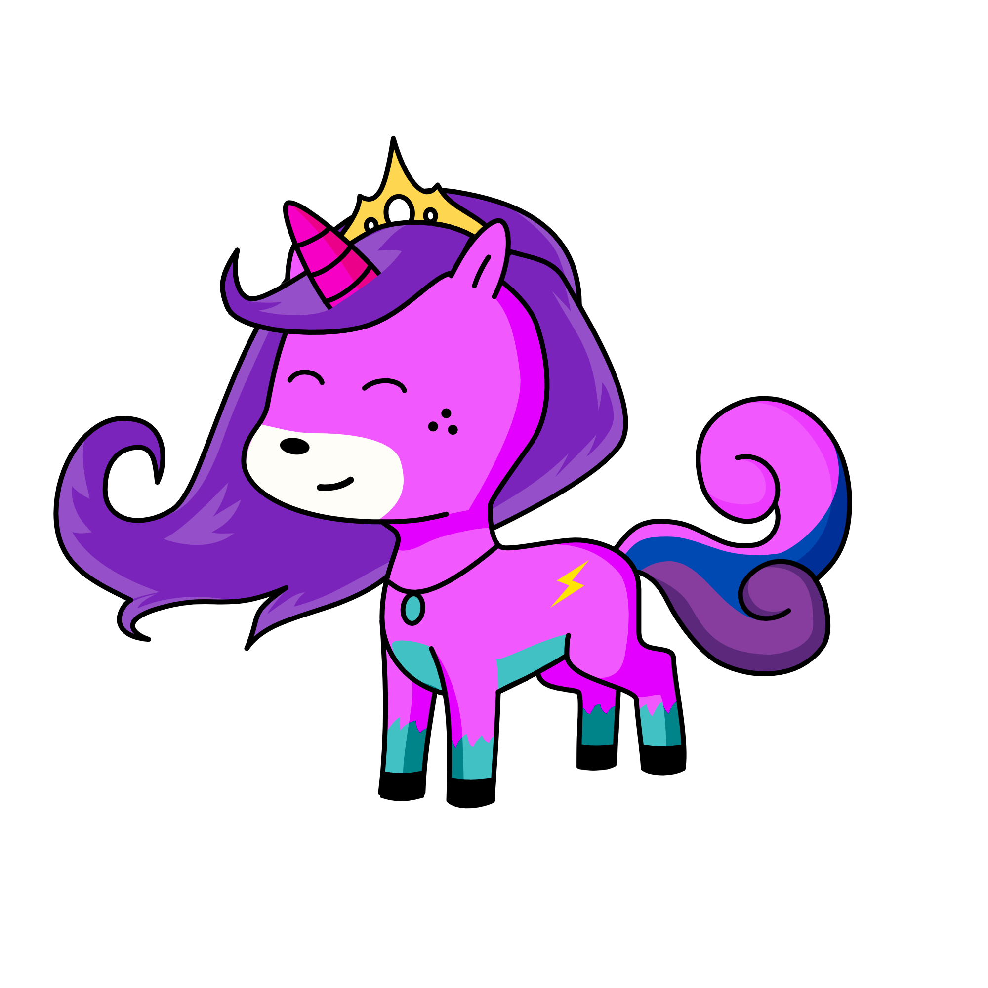 Keco, the unicorn