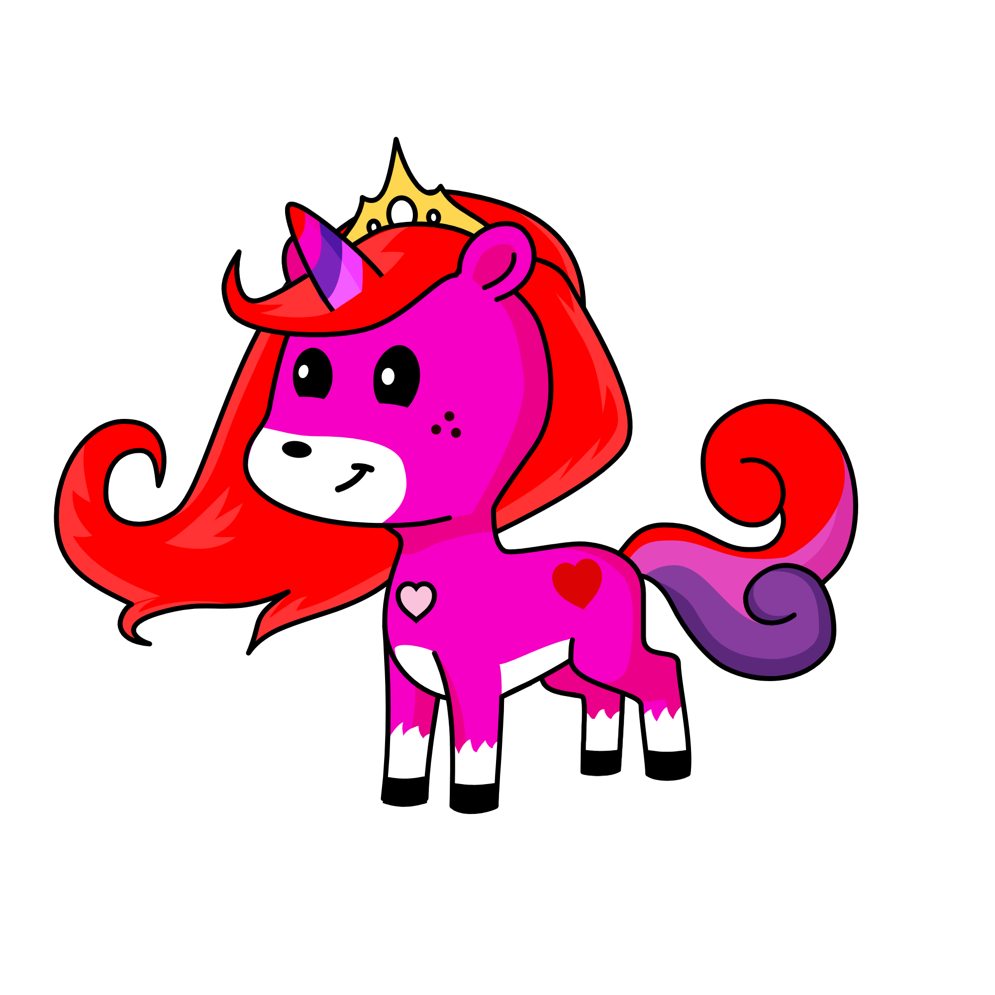 Love, the unicorn