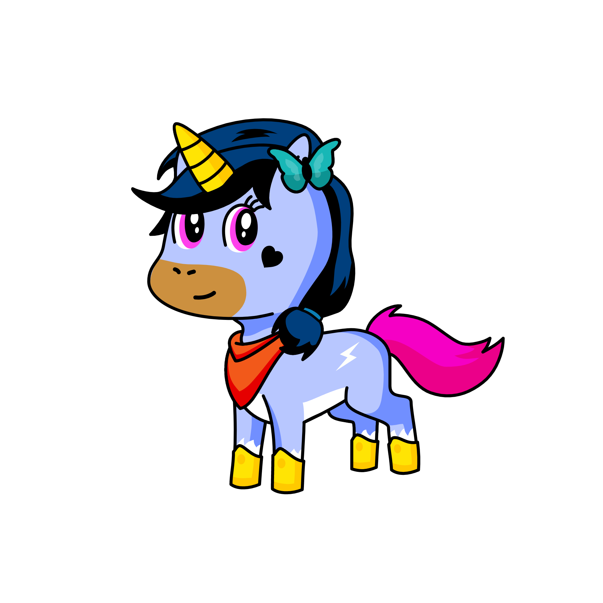 Belle, the unicorn