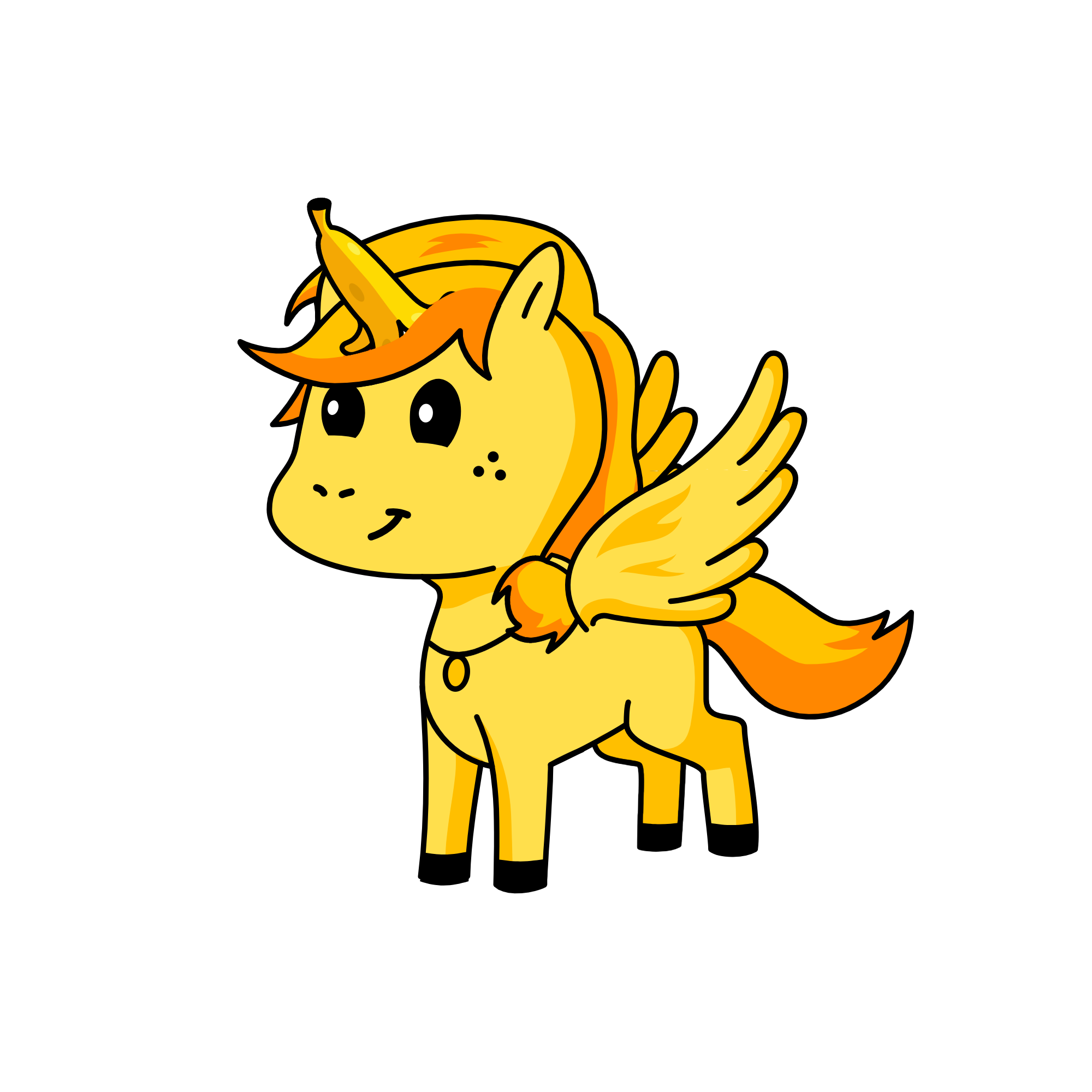 Bannana, the unicorn