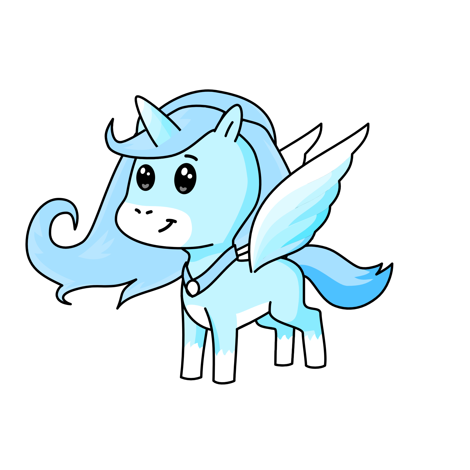 Skye, the unicorn