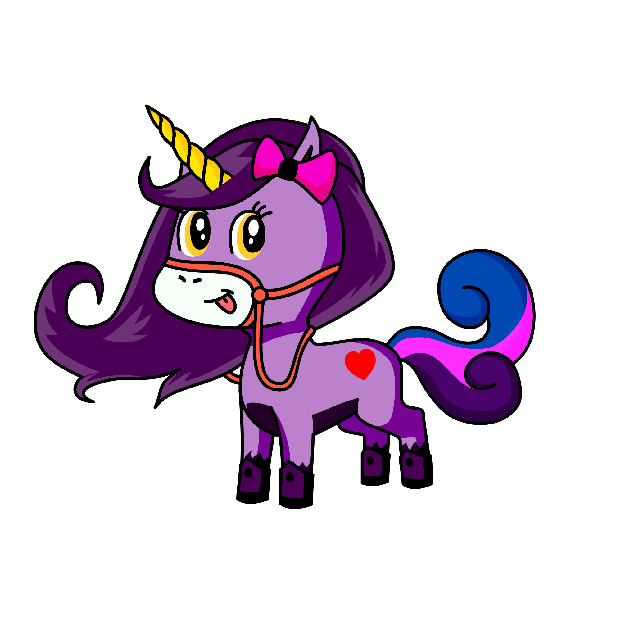uno, the unicorn