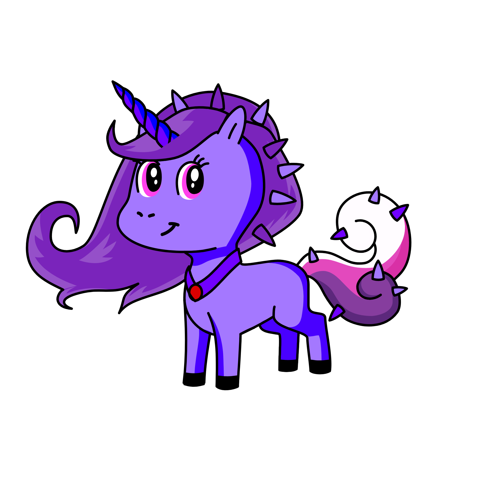 amy rose, the unicorn