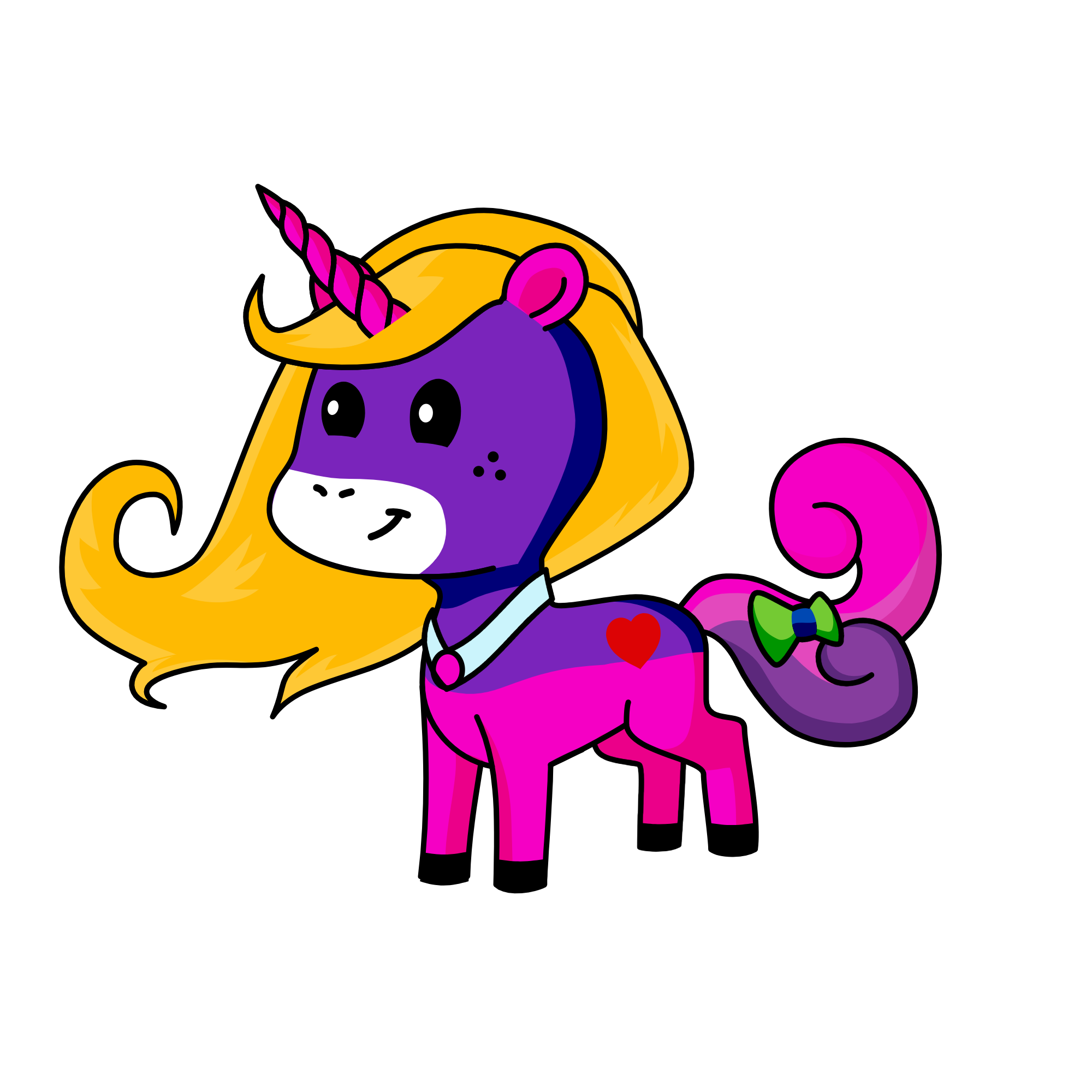 Sparkle, the unicorn