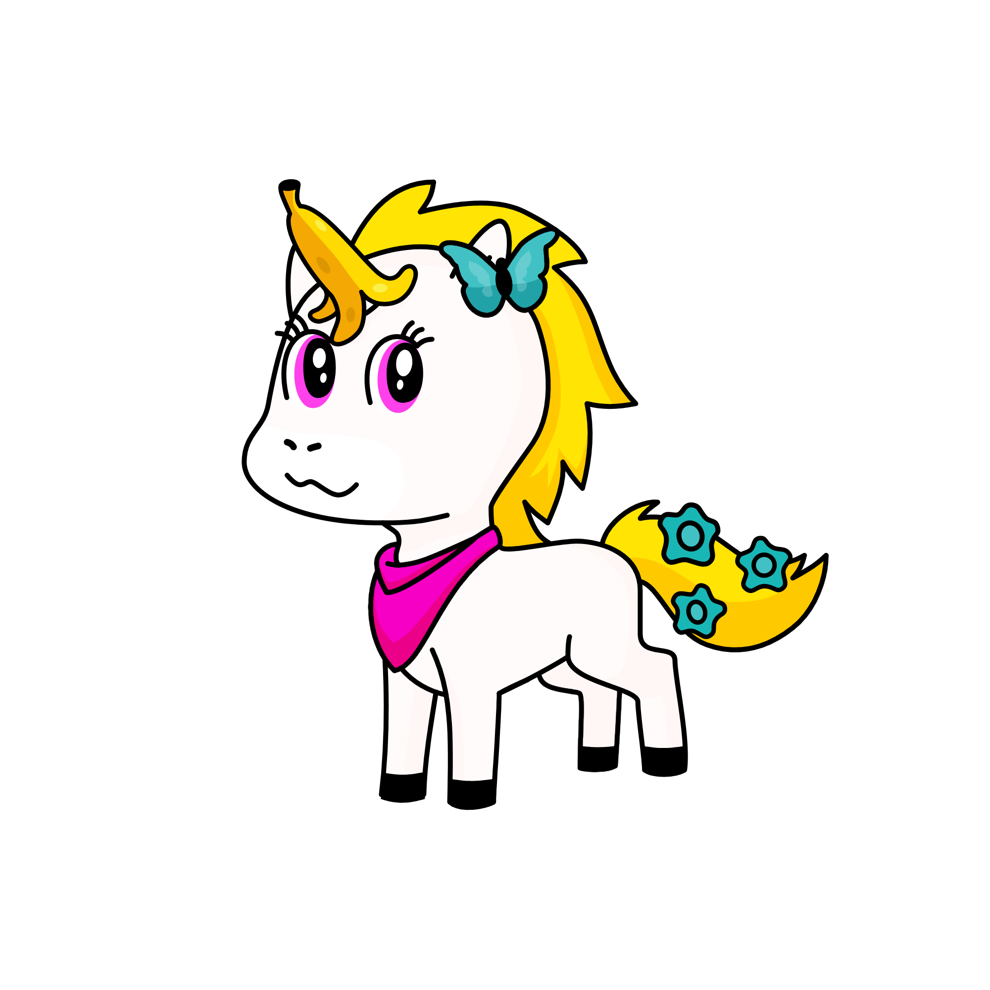 lisa the horse, the unicorn