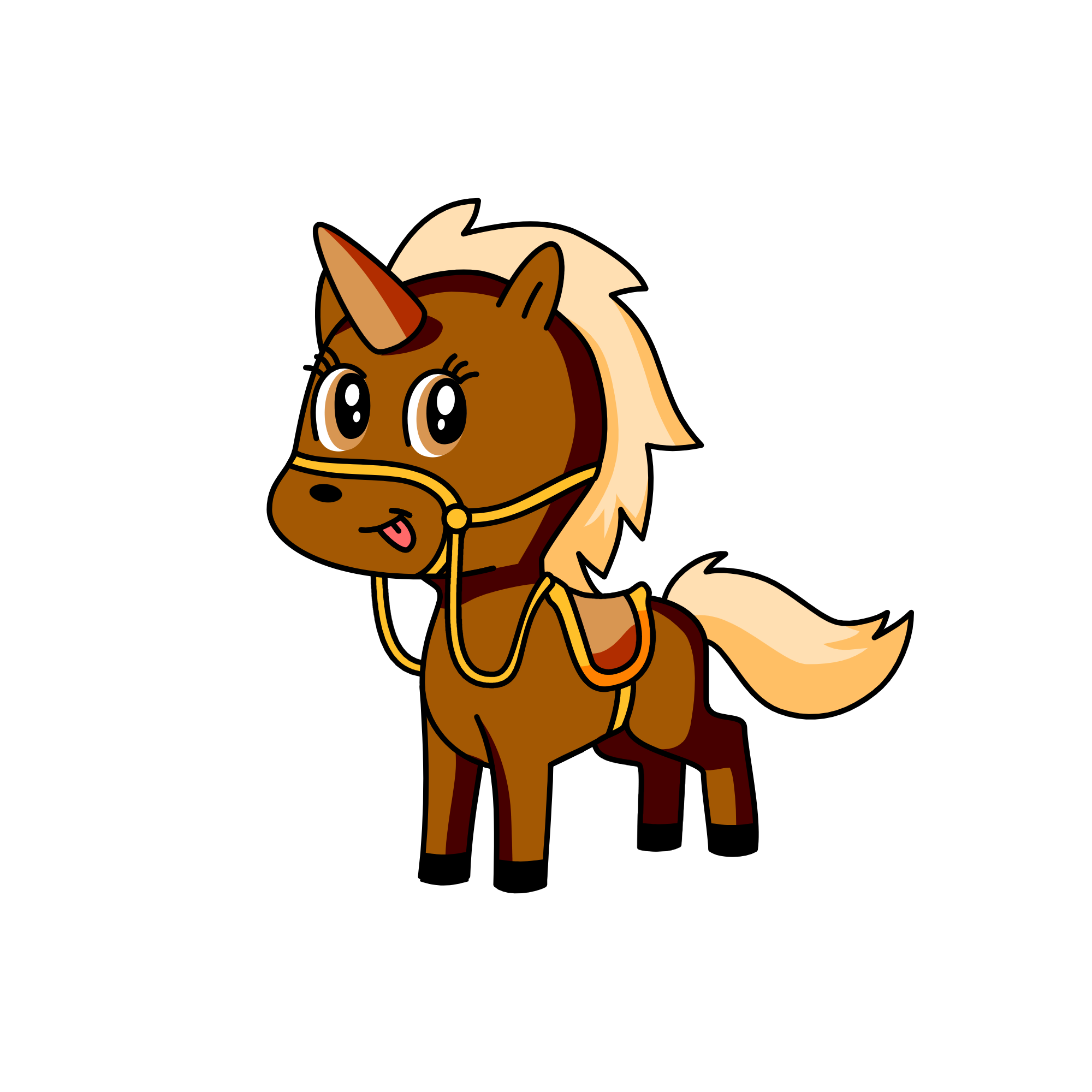 sadle, the unicorn