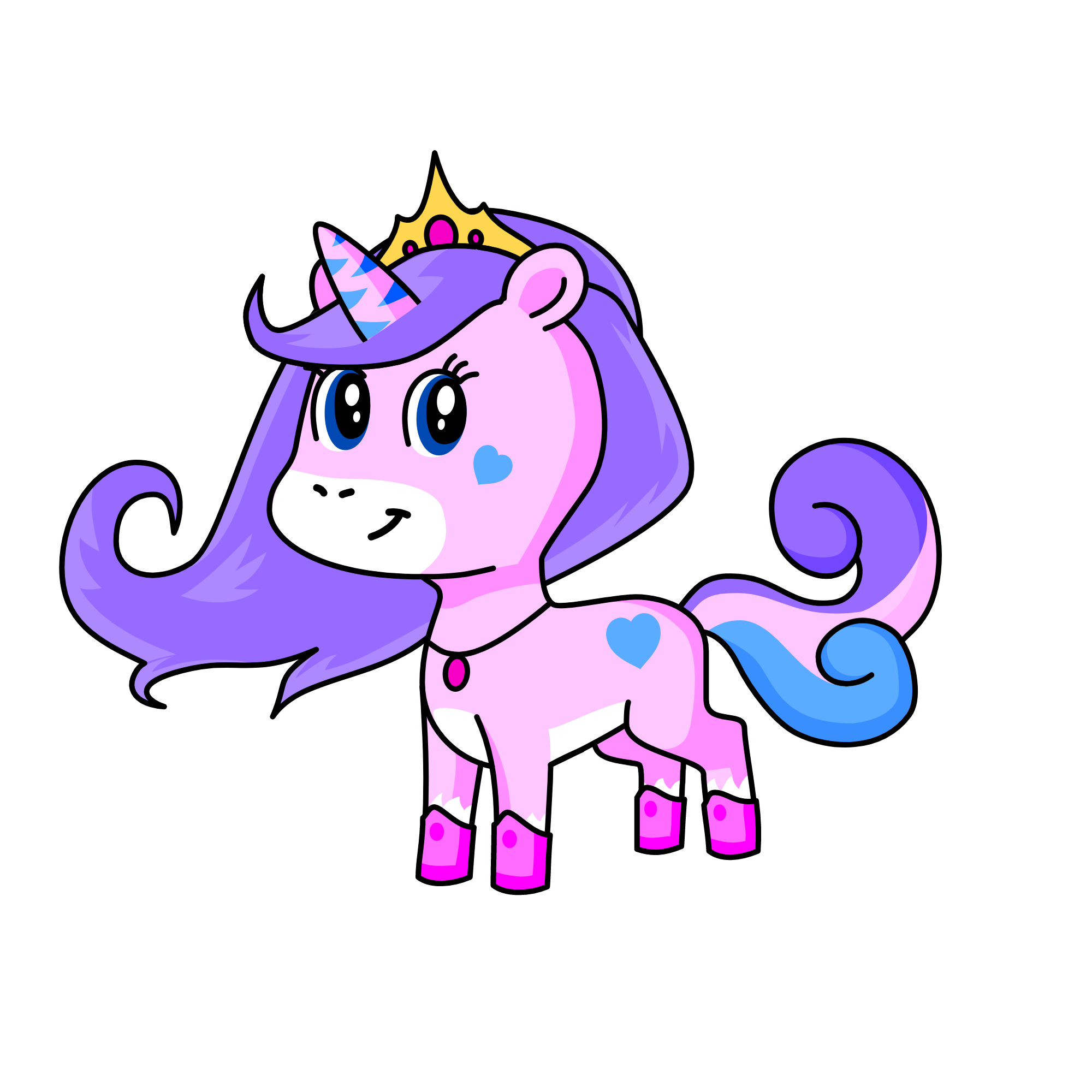 queen, the unicorn