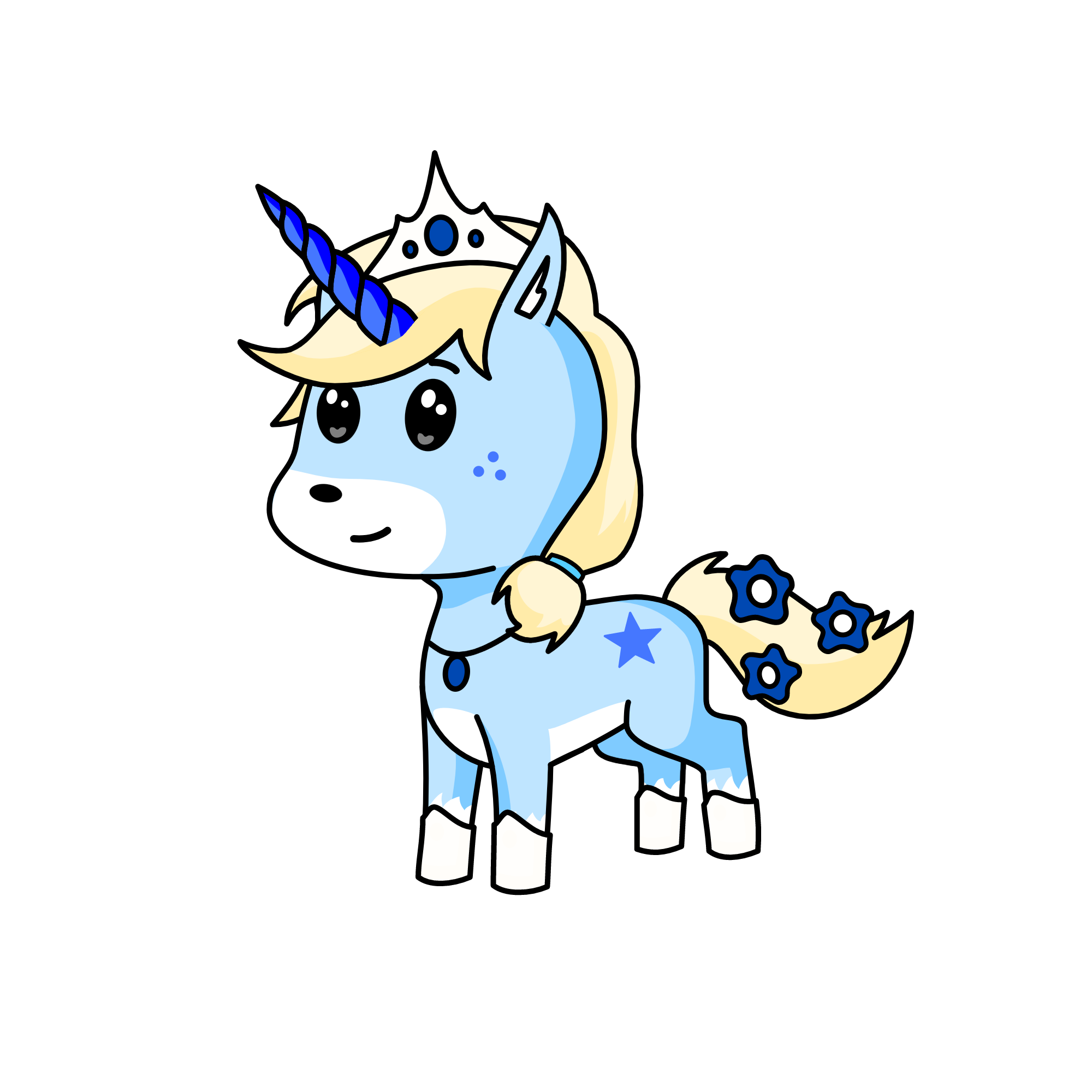 llalal, the unicorn