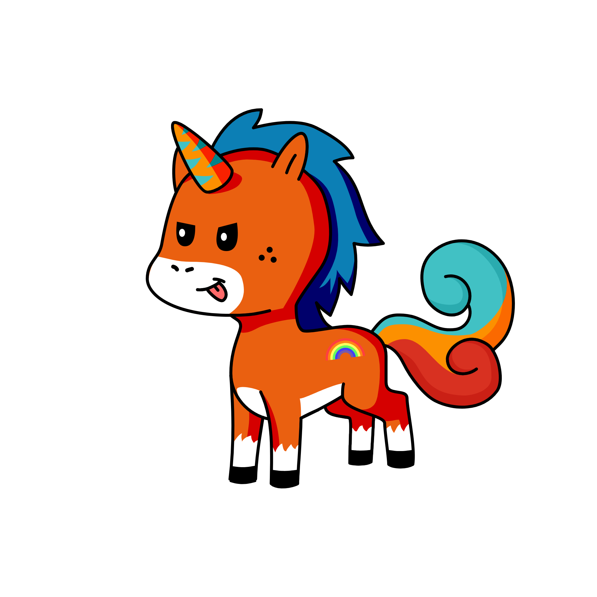 poop, the unicorn