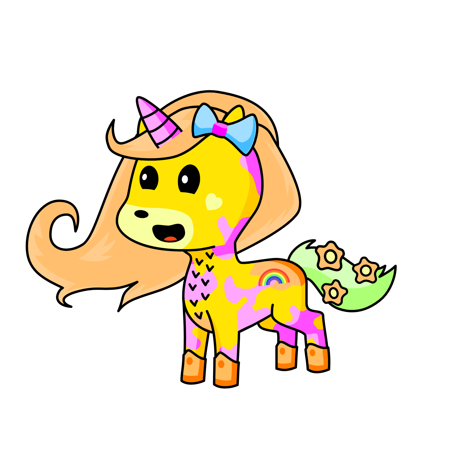 leona, the unicorn
