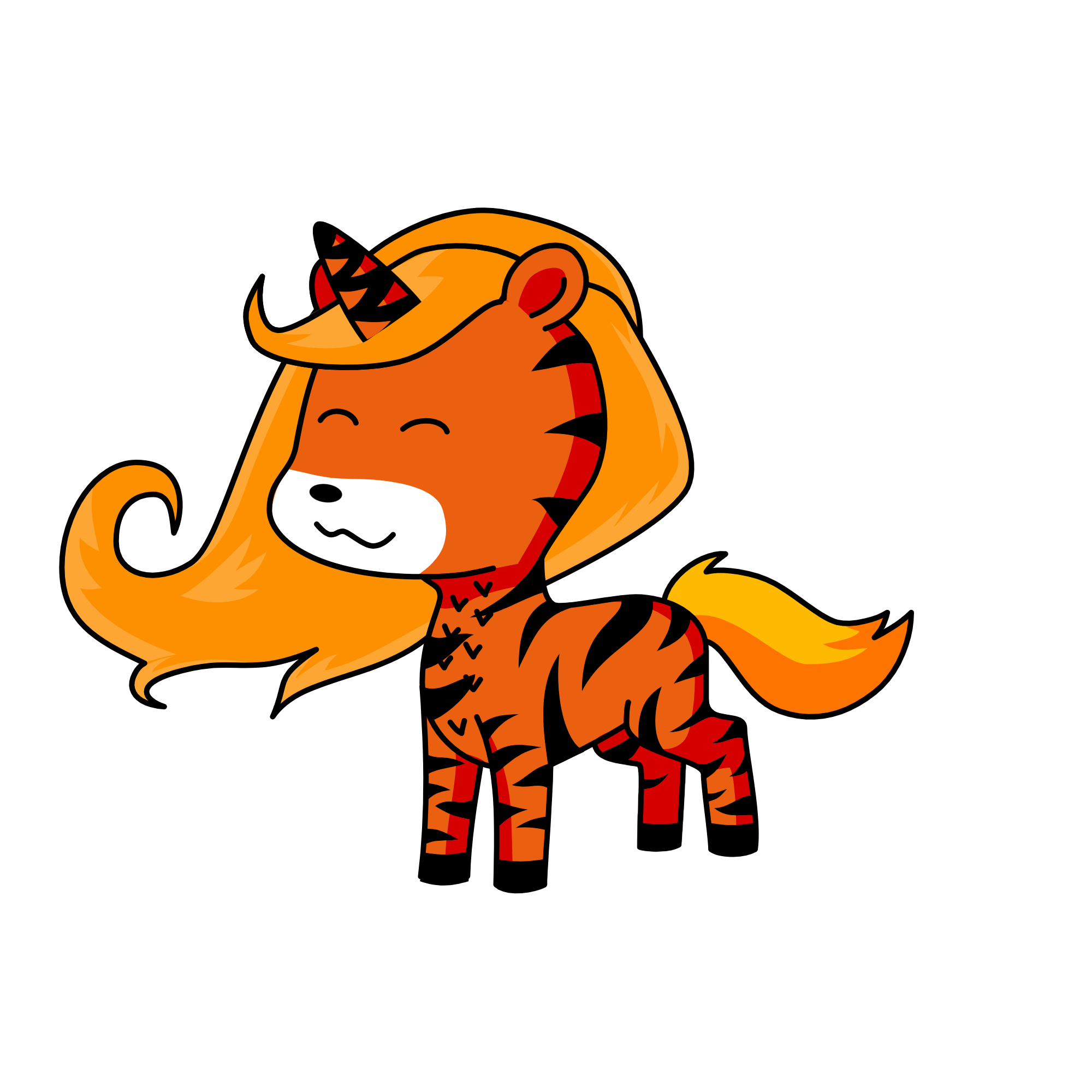 Tigeresss, the unicorn
