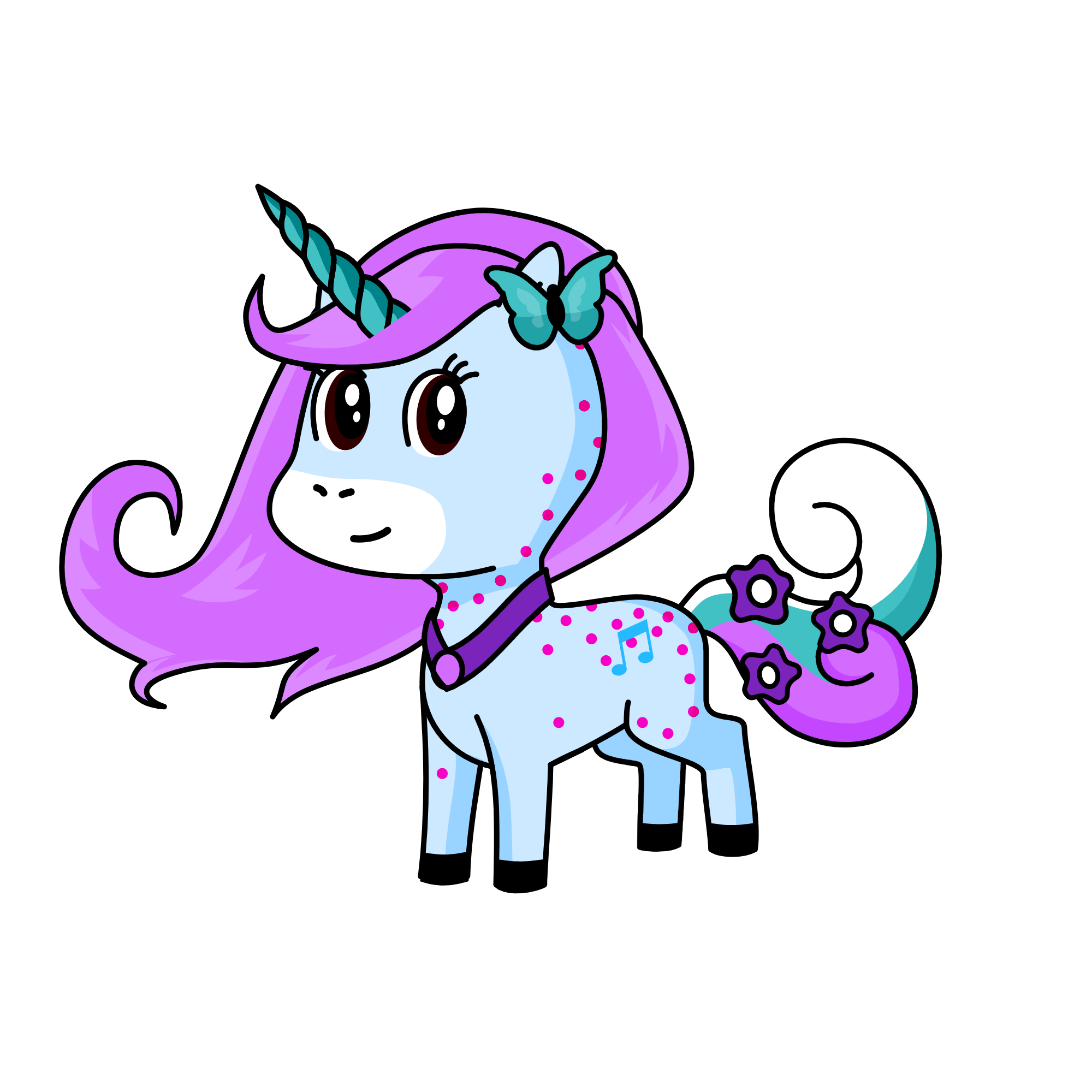 Vaylie Gina , the unicorn