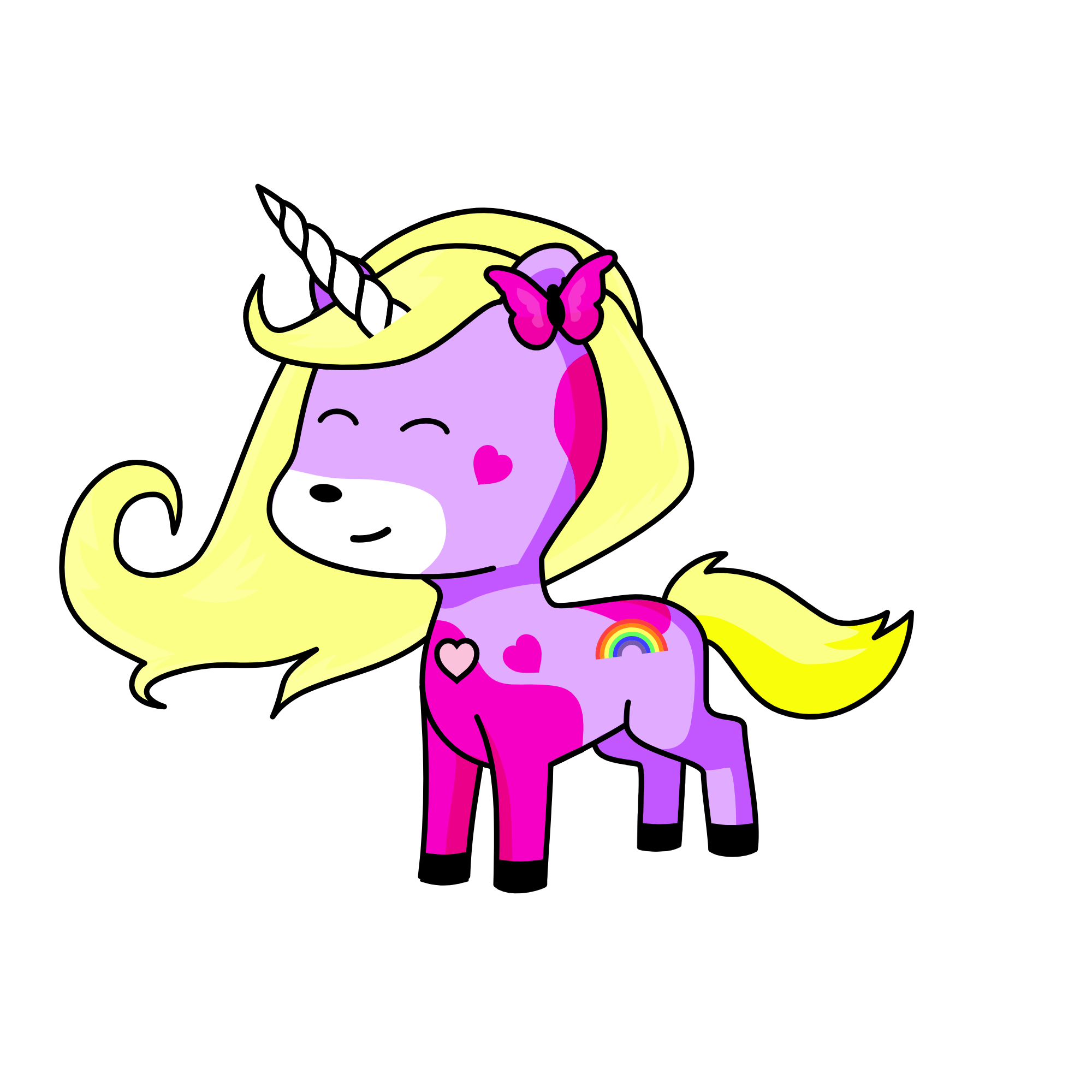 Buttercup, the unicorn