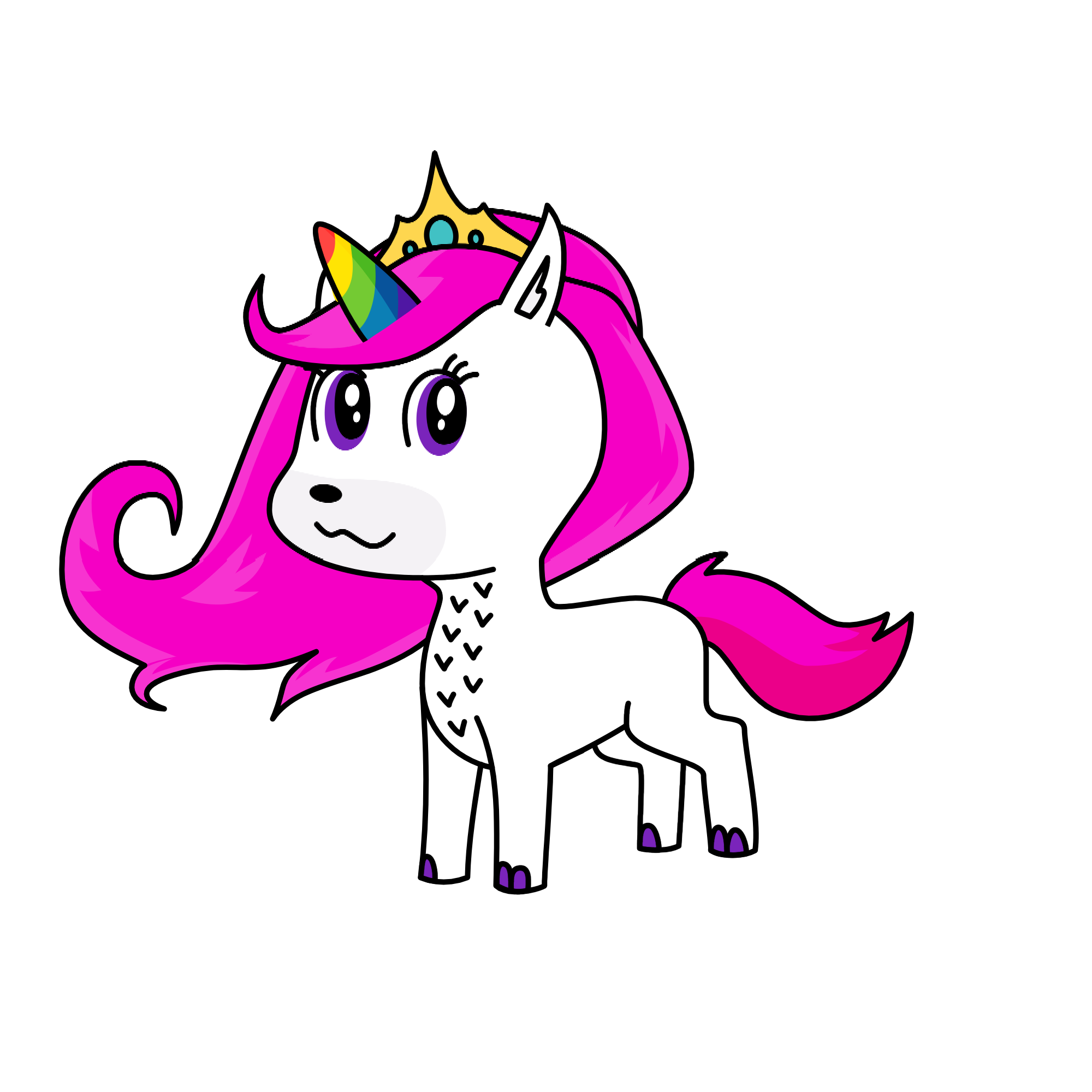 Unicorn Kitty, the unicorn
