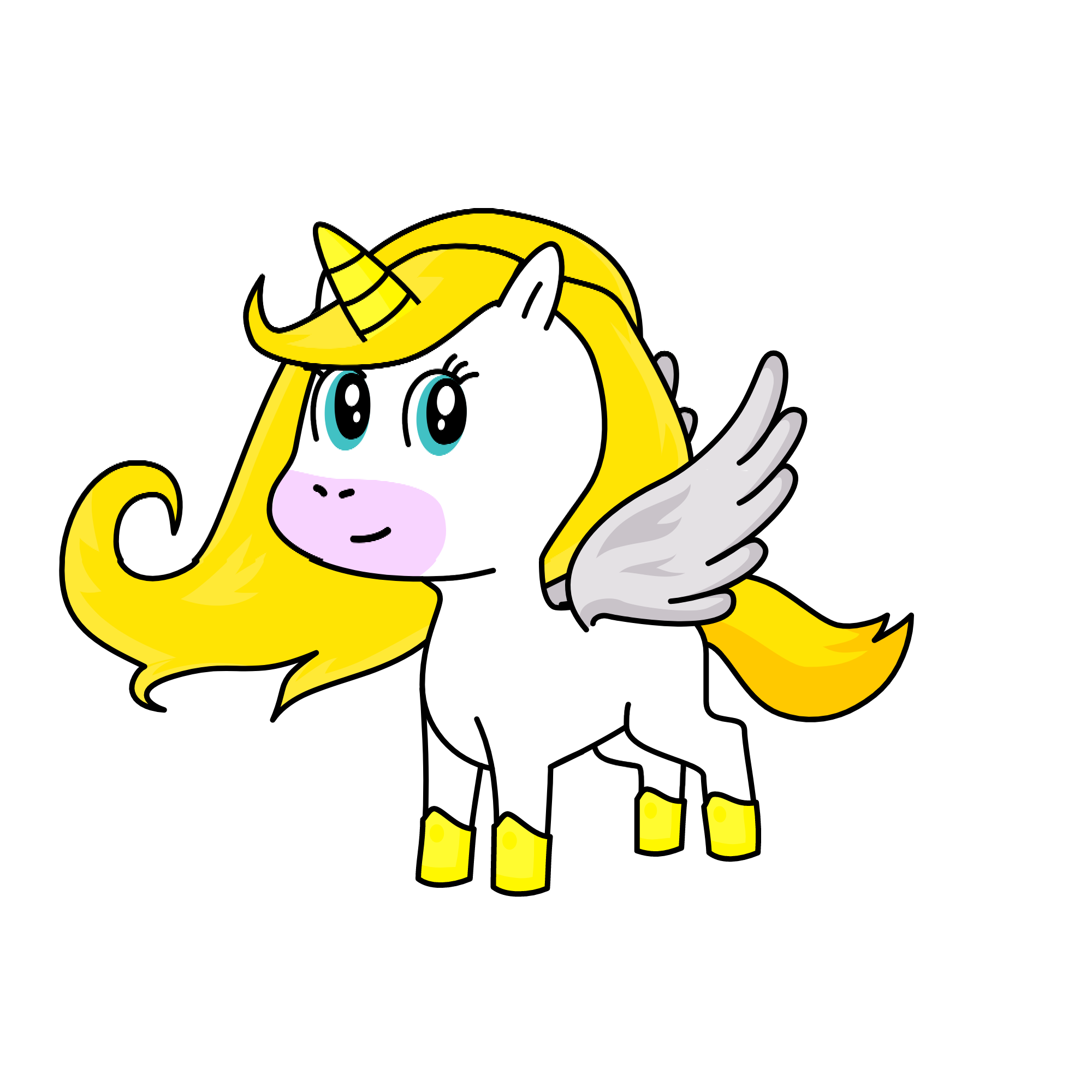 Royal, the unicorn