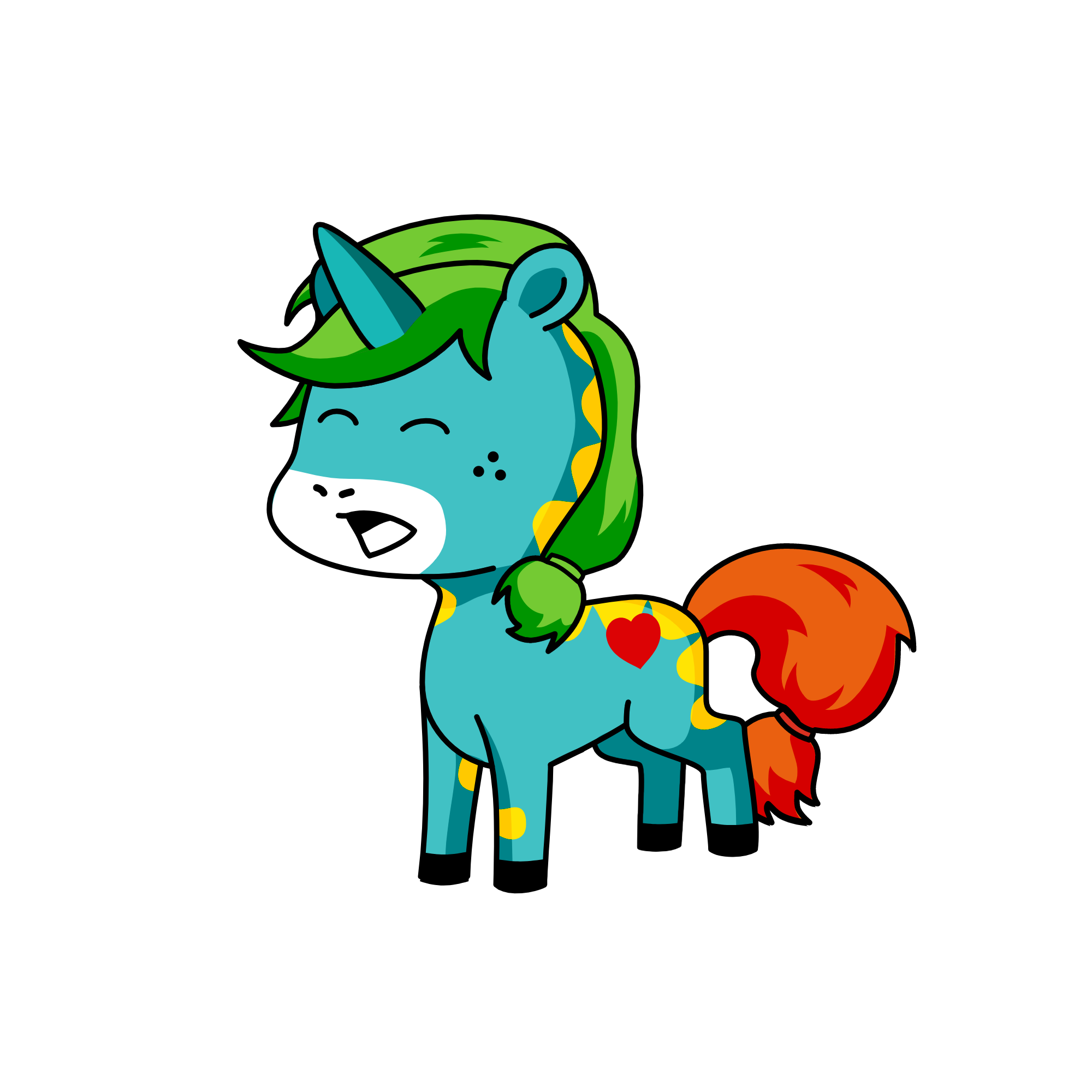Doody, the unicorn