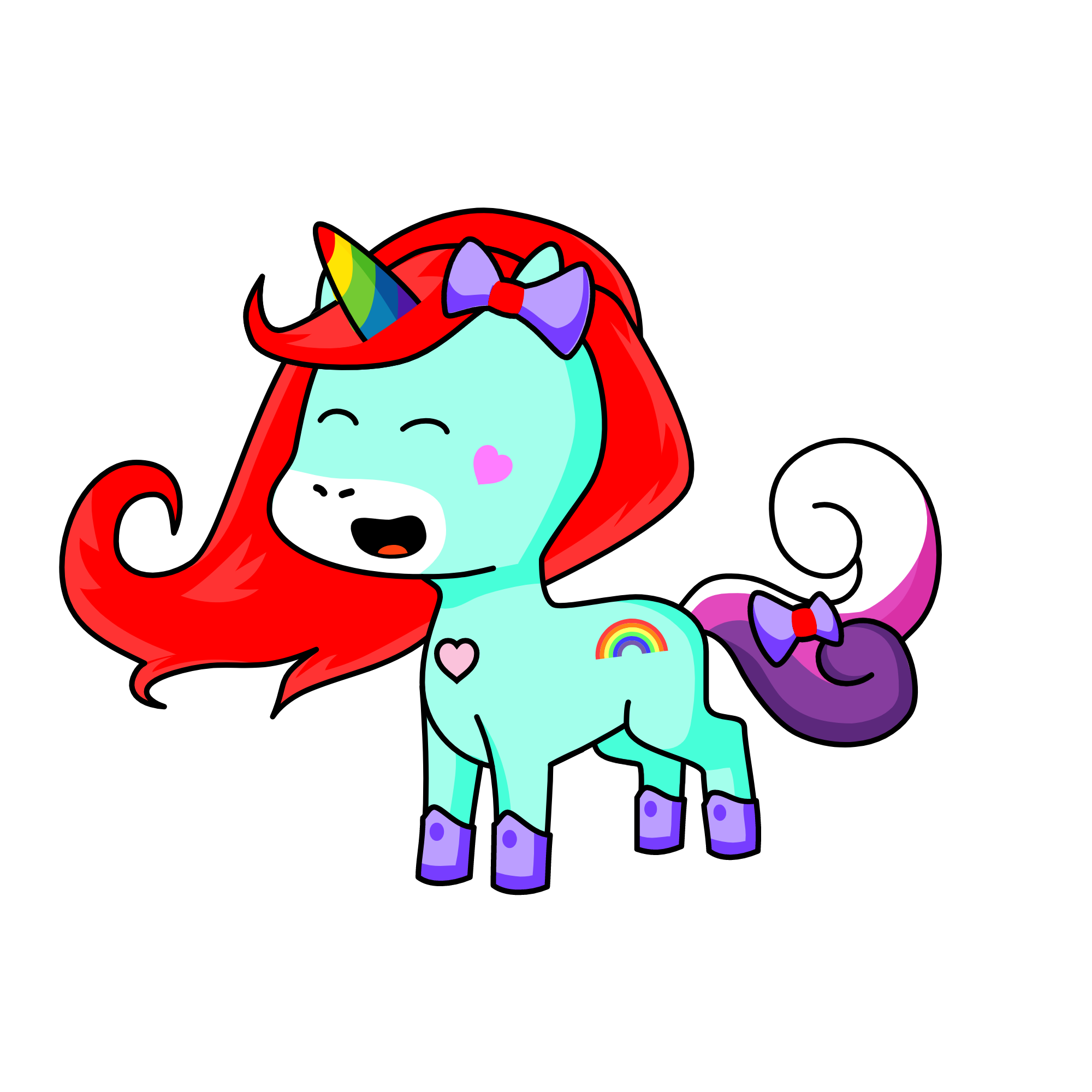 Tiny Butterfly, the unicorn