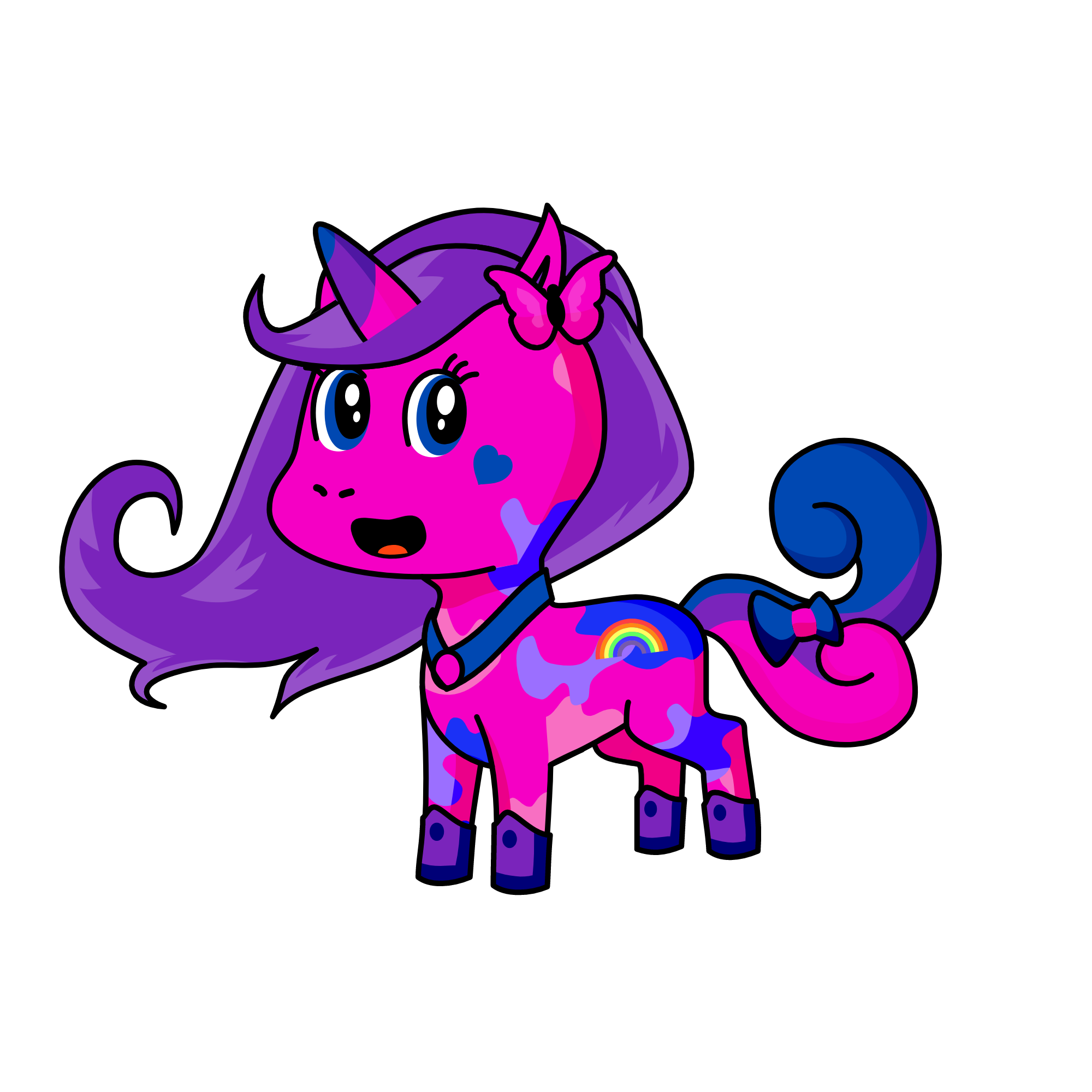 Painty, the unicorn