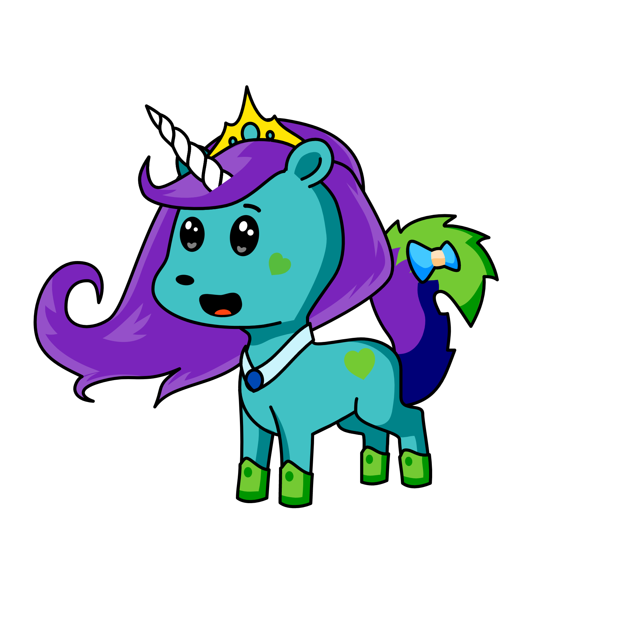 Coolheart, the unicorn